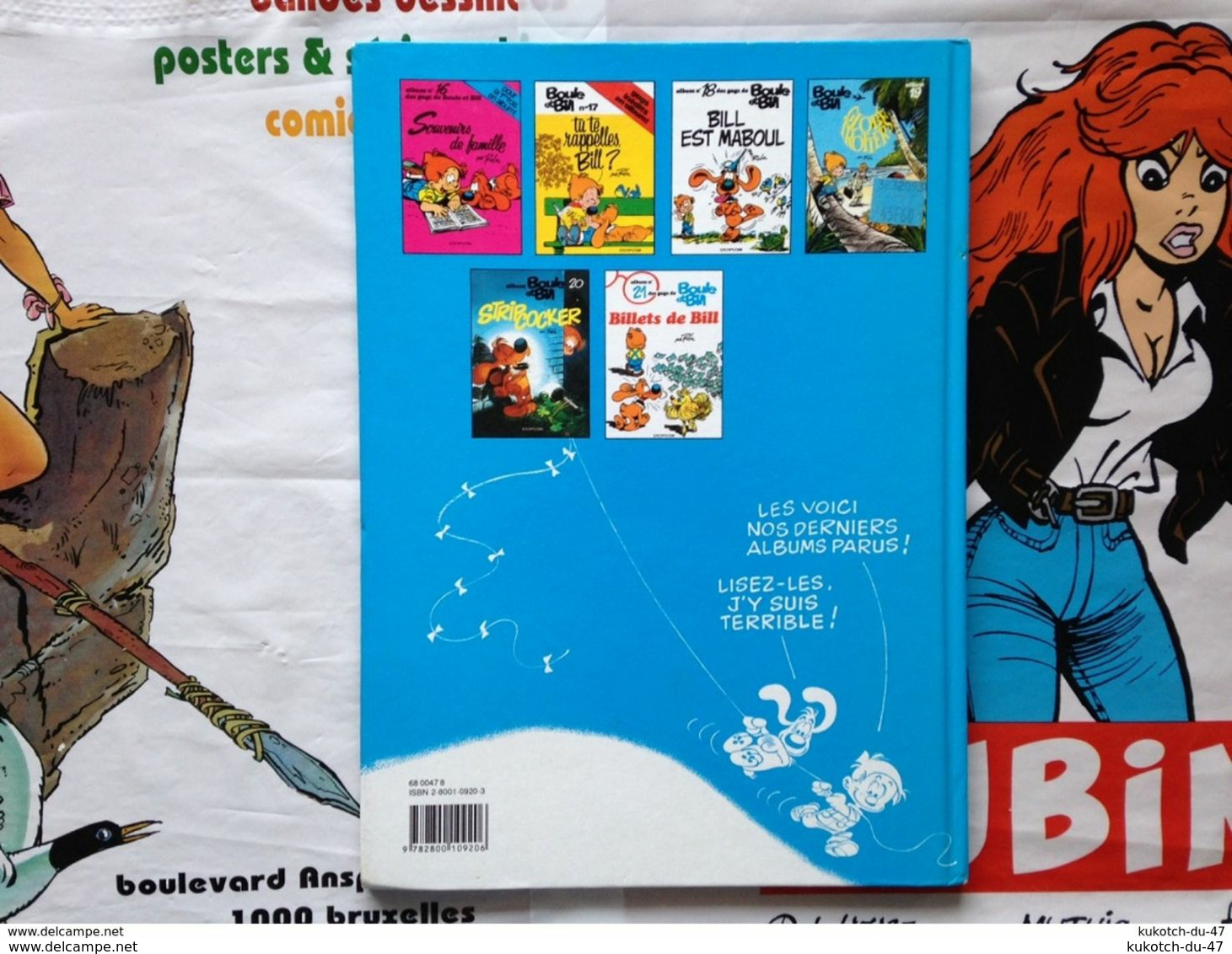 BD Boule et Bill globe-trotters - Tome 19 - Roba (1991)