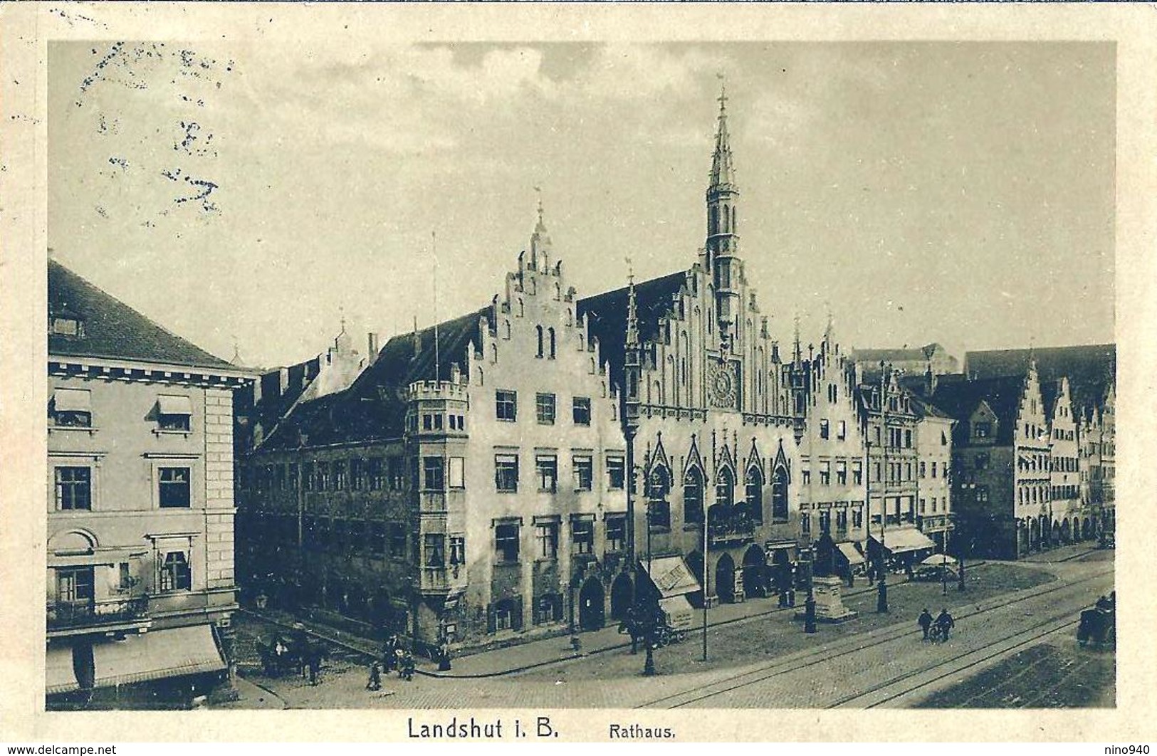 GERMANY -LANDSHUT I. B. RATHAUS - C/E -F/P - V: 1932 - Otros & Sin Clasificación