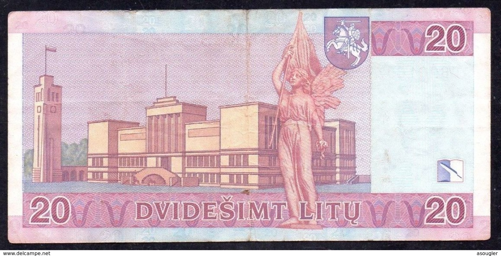 Lithuania 20 LITU 2007 P-69 F-VF - Lituanie