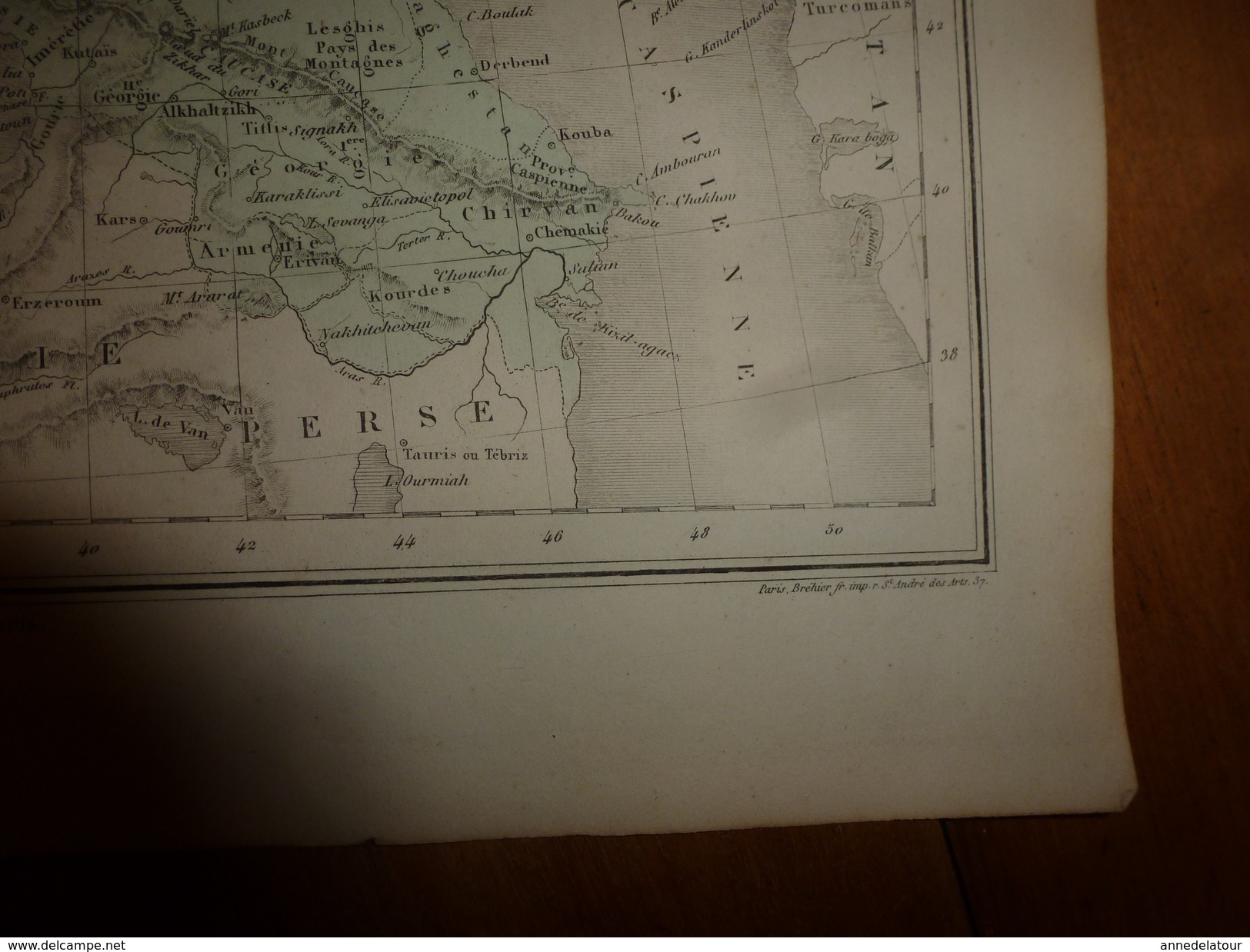 1861 Carte Géographique Physique Et Politique De La RUSSIE D' EUROPE  ;par Drioux Et Leroy; Gravure De Jenotte - Cartes Géographiques