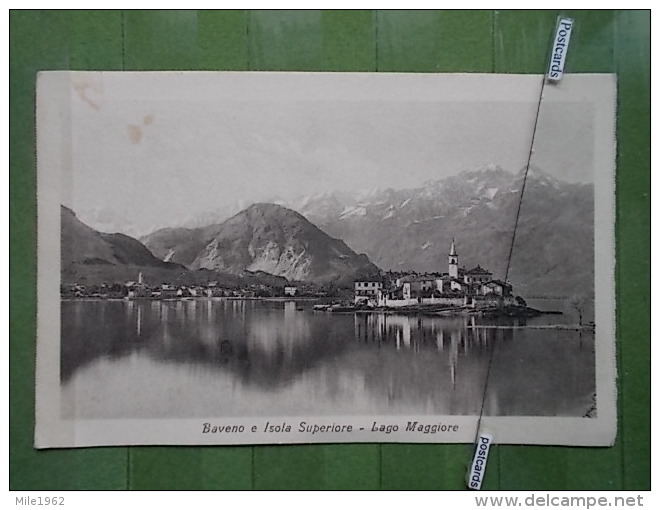 KOV 718 - BAVENO E ISOLA SUPERIORE, LAGO MAGGIORE - Avezzano