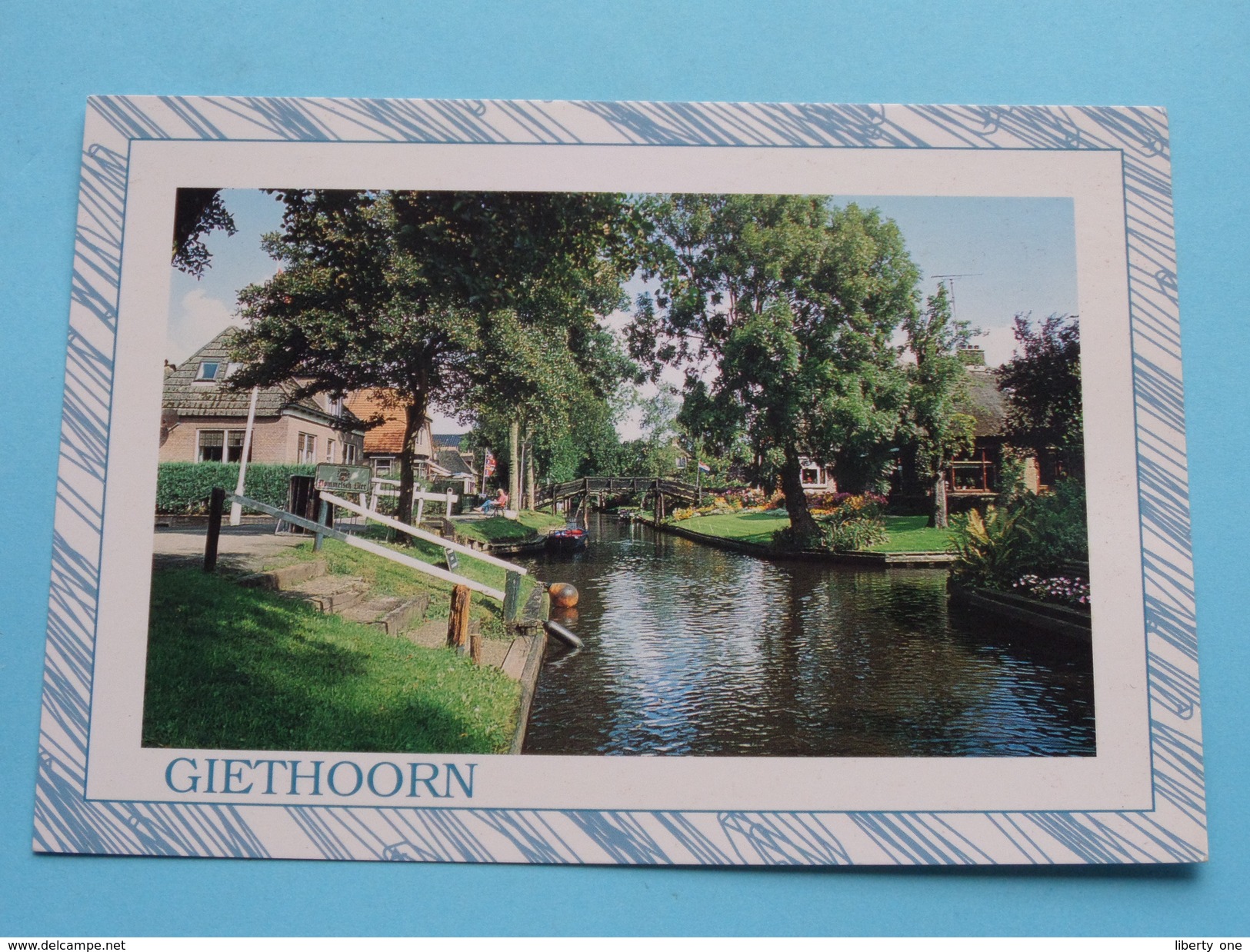 10 Verschillende Ansichten GIETHOORN ( Van Leer's ) Anno 19?? ( Zie Foto Details ) !! - Giethoorn