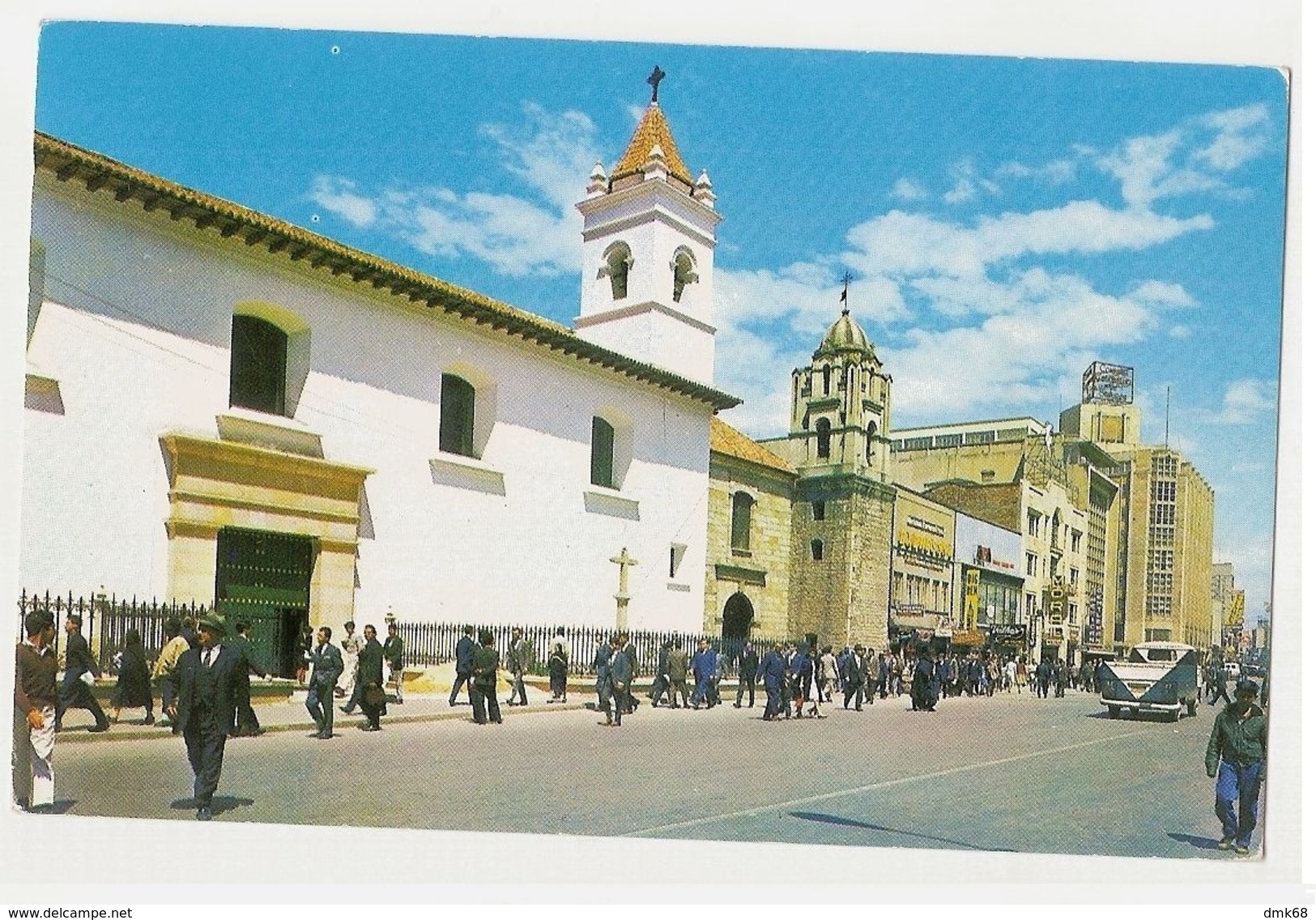 BOGOTA - COLOMBIA - IGLESIA DE LA VERACRUZ - EDIT MOVIFOTO 1970s ( 607 ) - Colombia