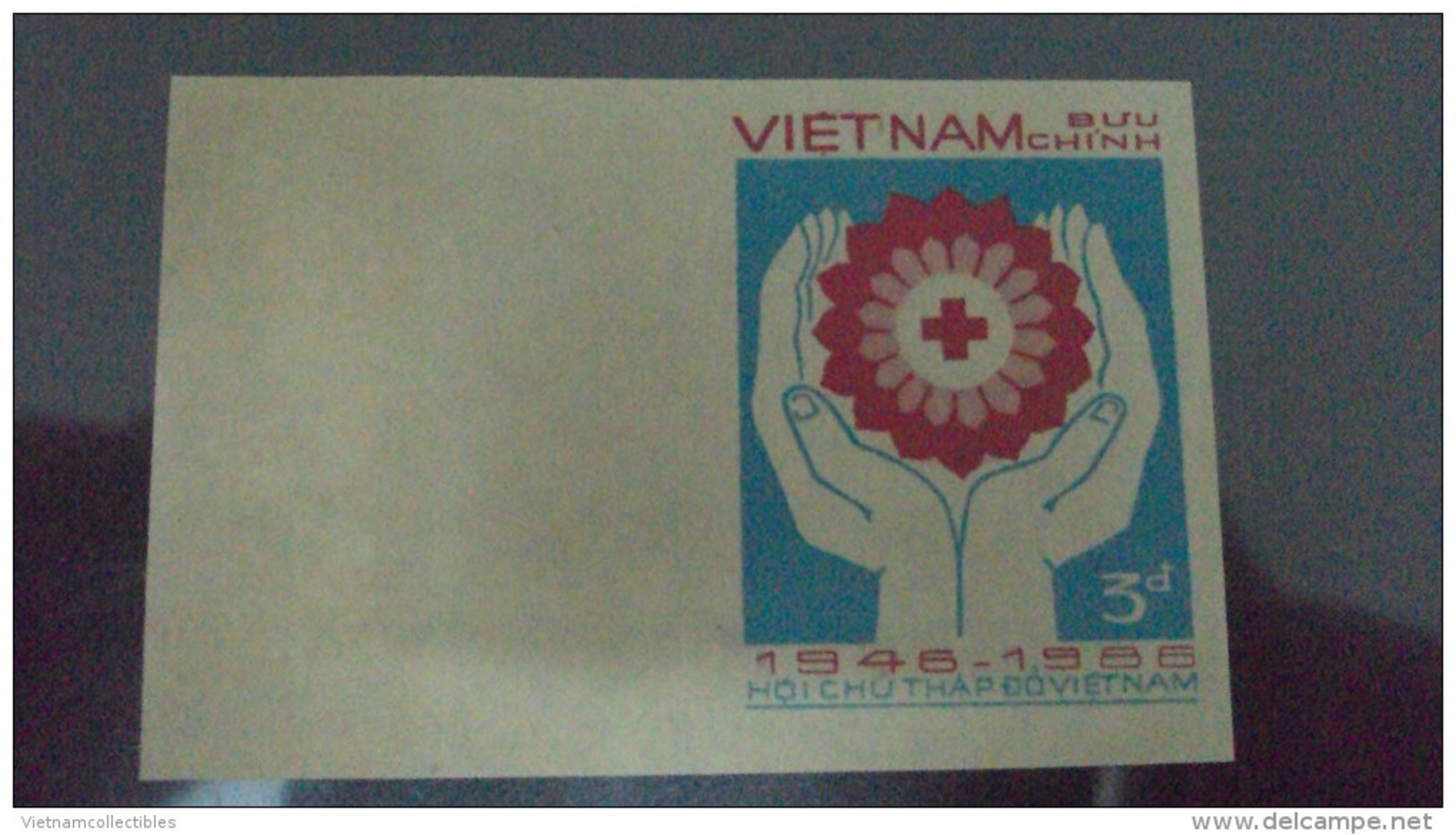 Vietnam Viet Nam MNH Imperf Stamp 1986 : 40th Anniversary Of Vietnamese Red Cross (Ms501) - Vietnam