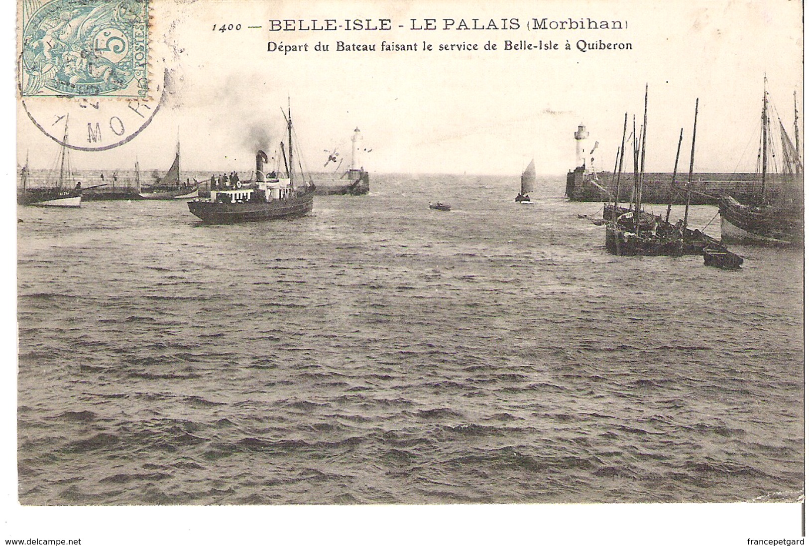 BELLE ISLE   QUIBERON     LE PALAIS - Fähren