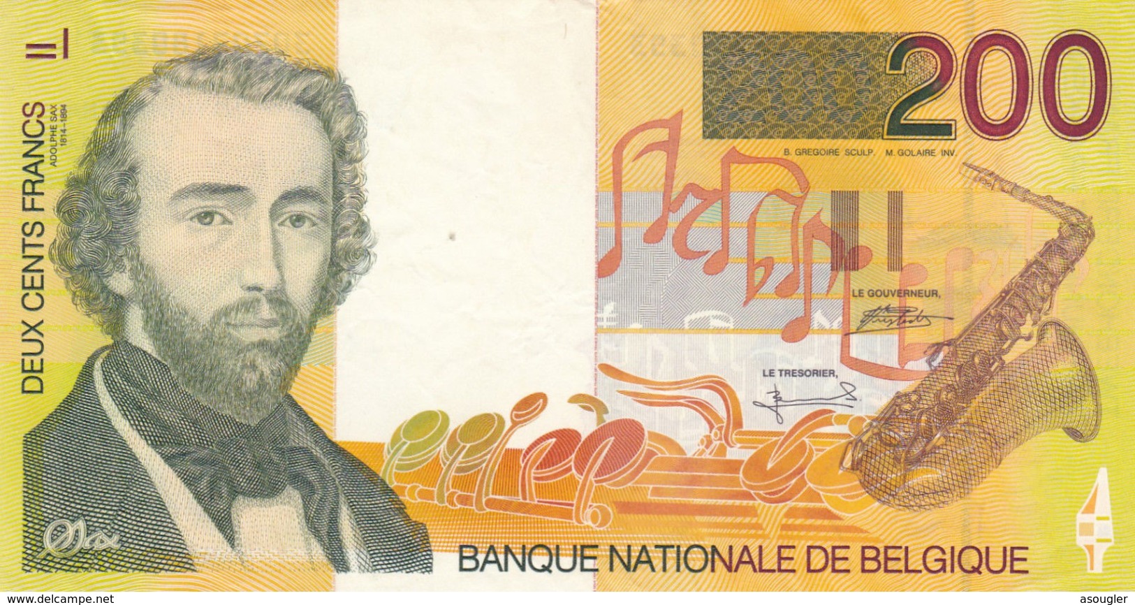 BELGIUM 200 Francs ND 1995 FV P-148 - Otros & Sin Clasificación