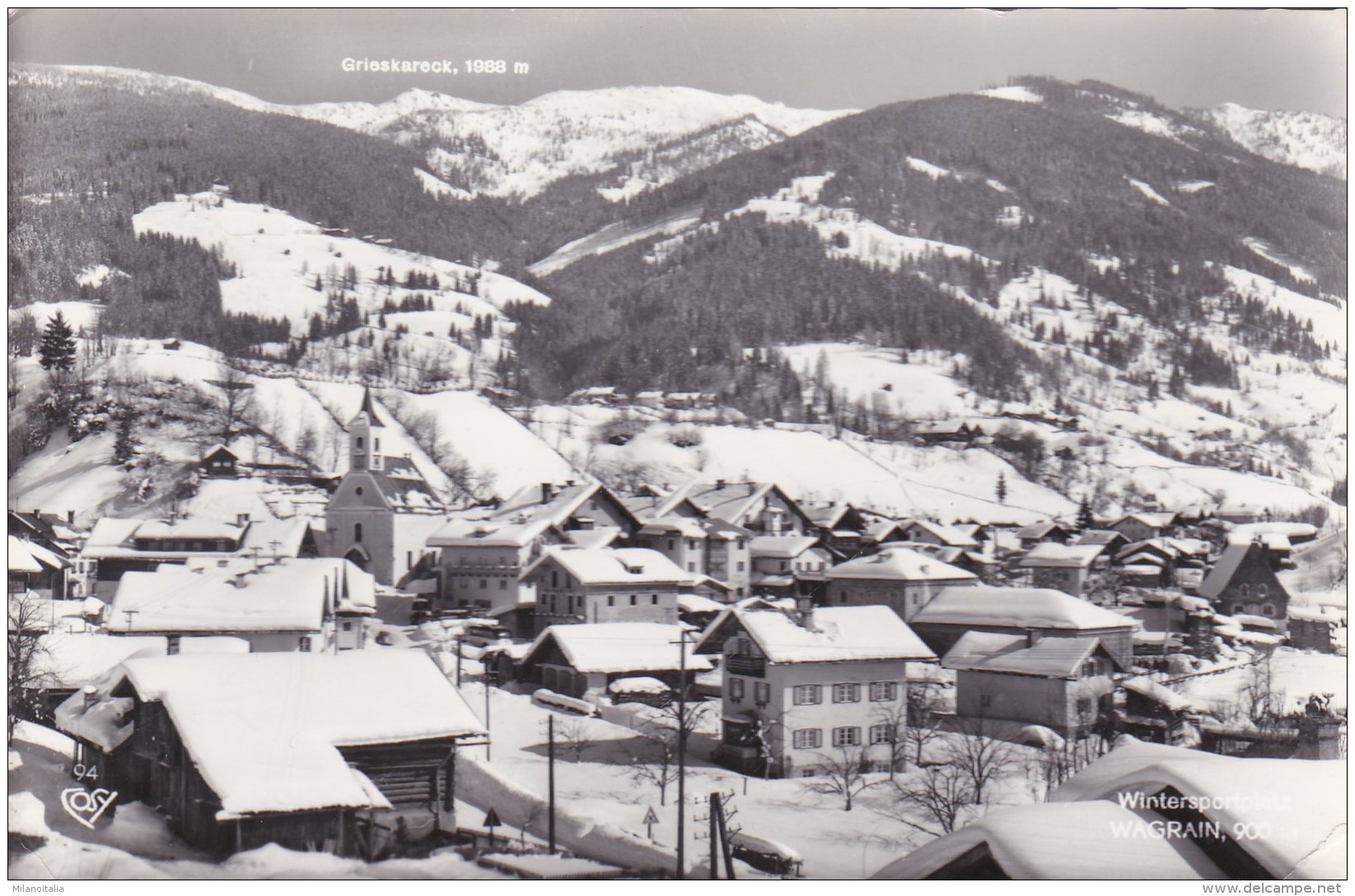 Wintersportplatz Wagrain (94) * 4. 1. 1960 - Wagrain