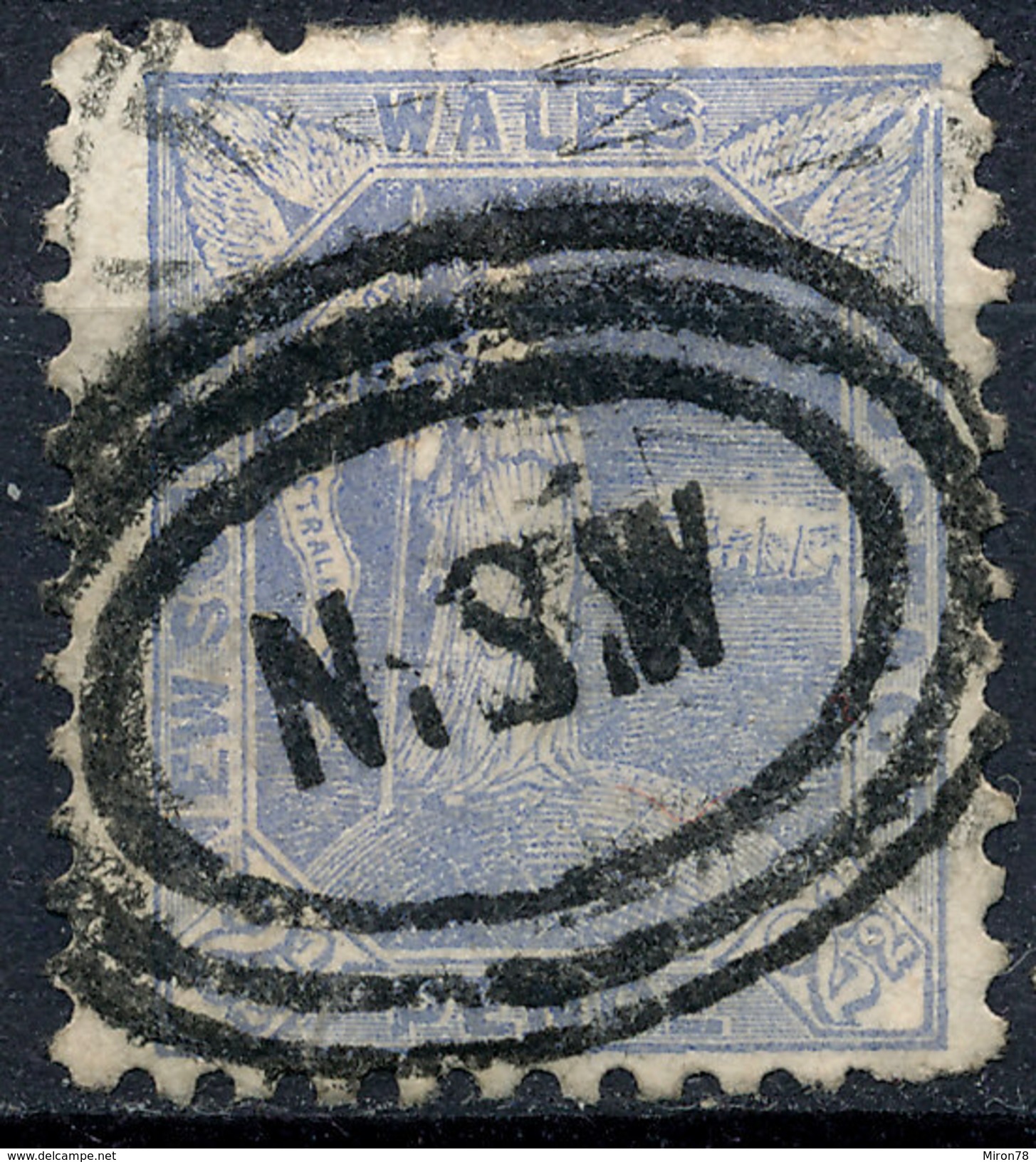 Stamp   New South Wales   Used  2 1/2p Used Lot#92 - Gebraucht