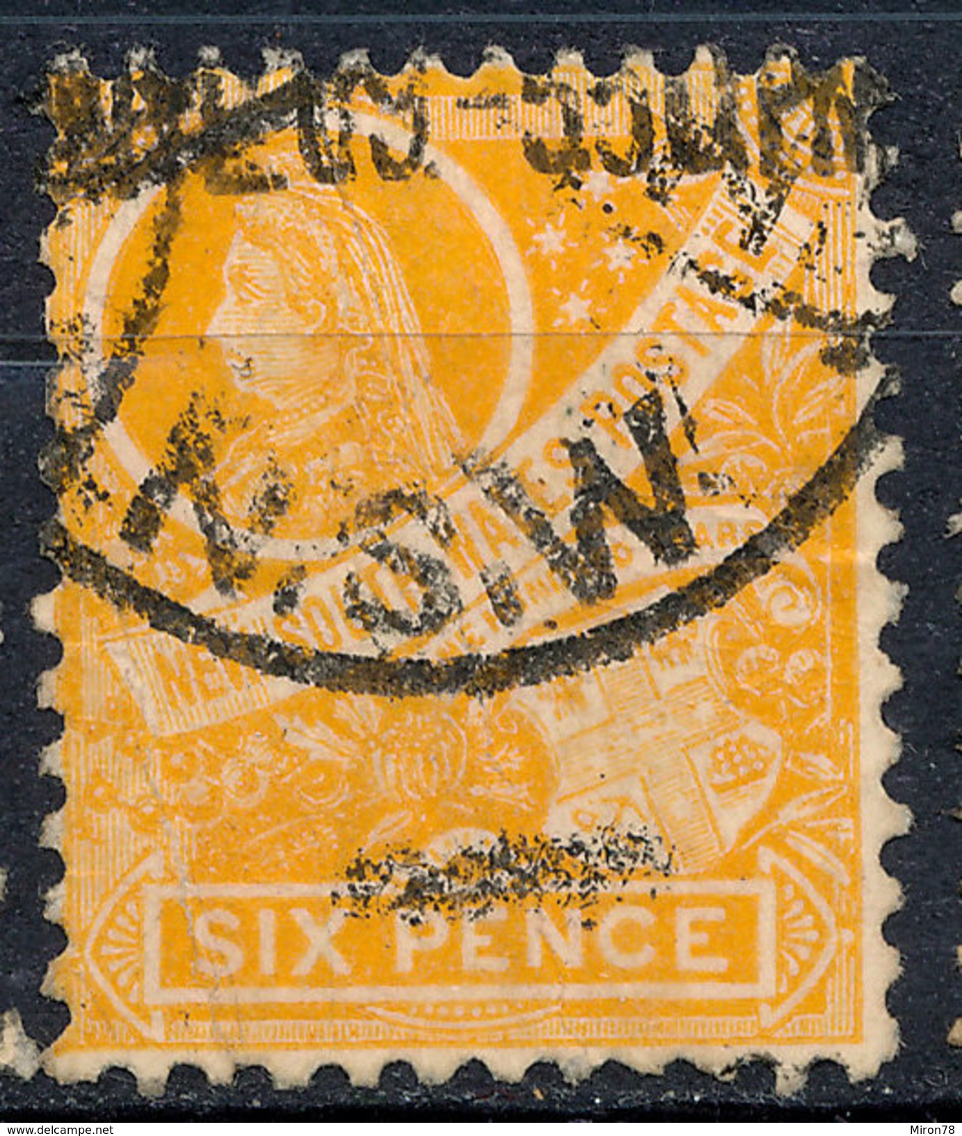 Stamp   New South Wales   Used  6p Used Lot#109 - Gebraucht