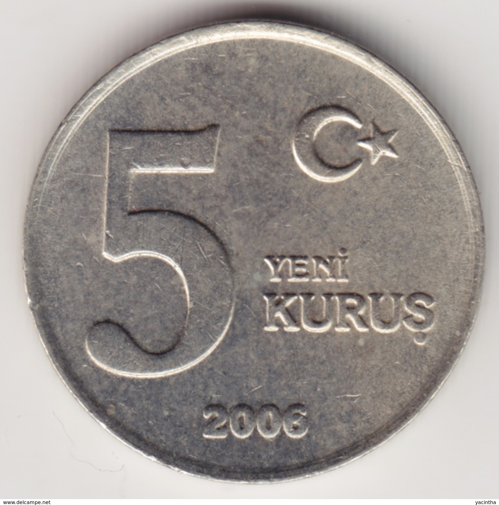 @Y@     Turkije  5 Yeni Kurus   2006     (4638) - Turquie