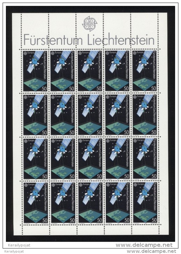 Liechtenstein - 1991 Europa 50r Sheet MNH__(THB-5103) - Blocks & Sheetlets & Panes