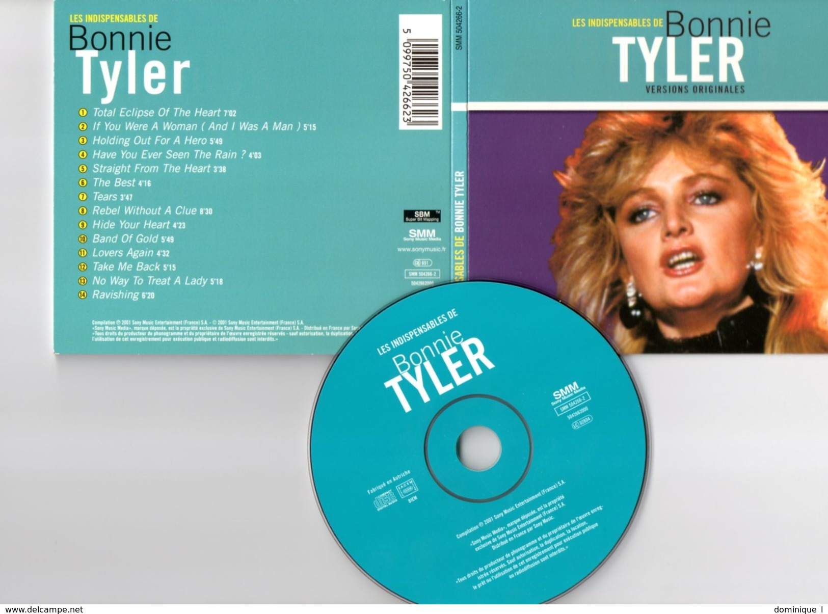 Bonnie Tyler Les Indispensables CD ORIGINAL Avec 14 Titres / 14 Titles - Disco & Pop