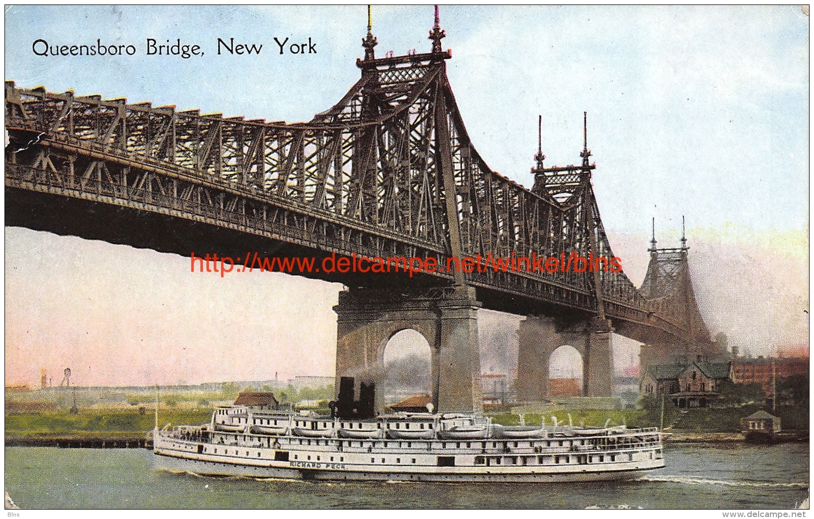 1919 Queensboro Bridge New York - Autres & Non Classés