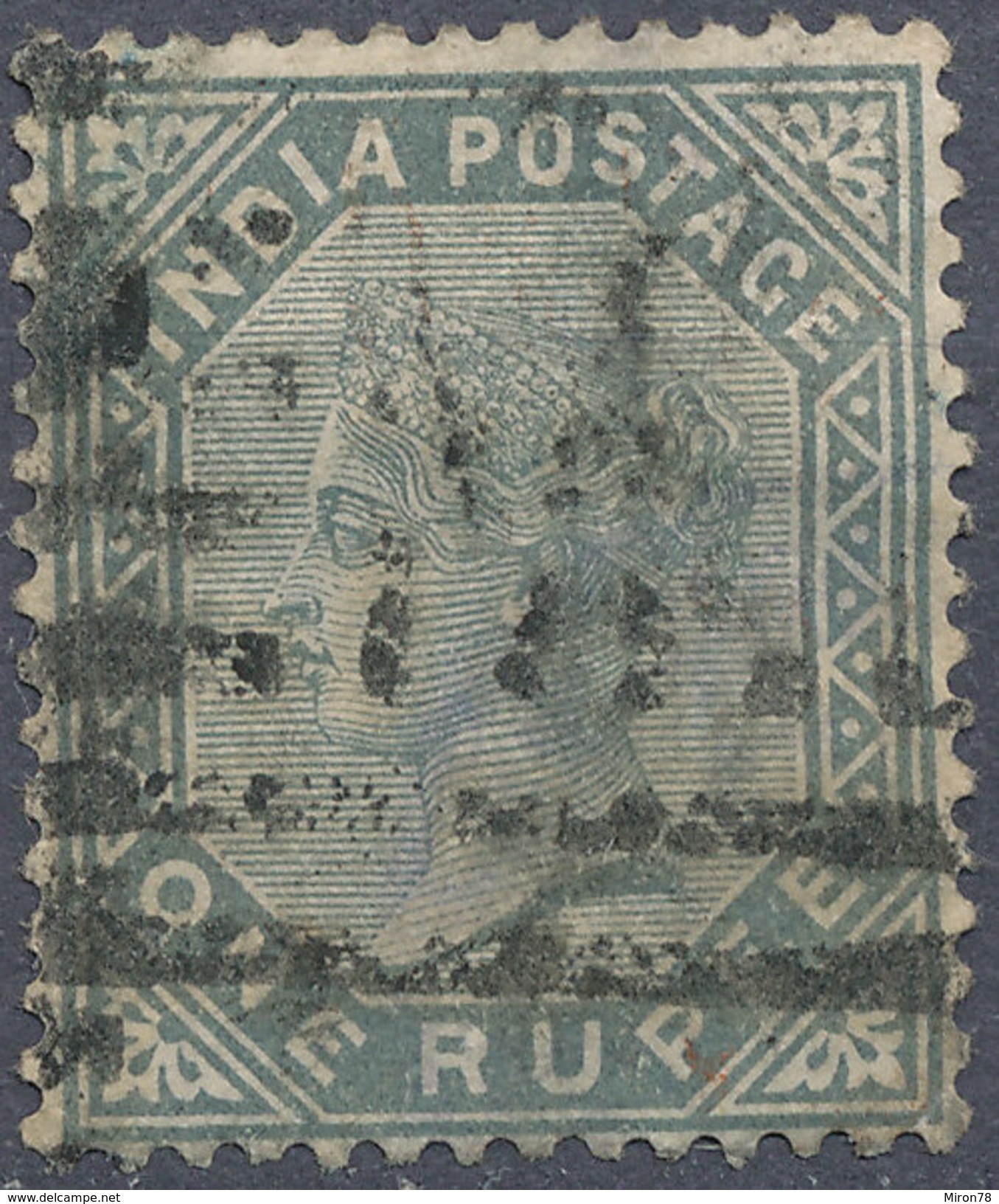 Stamp   India   Queen Victoria Used Lot#31 - 1852 Provincie Sind