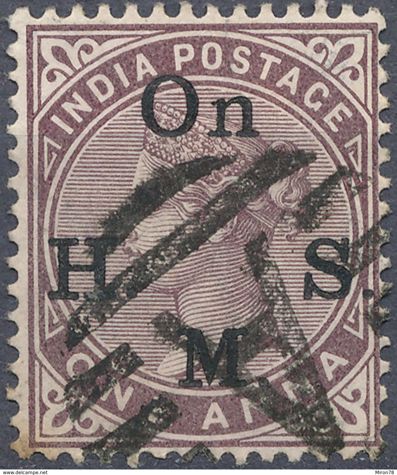 Stamp   India   Queen Victoria Used Lot#38 - 1852 Sind Province