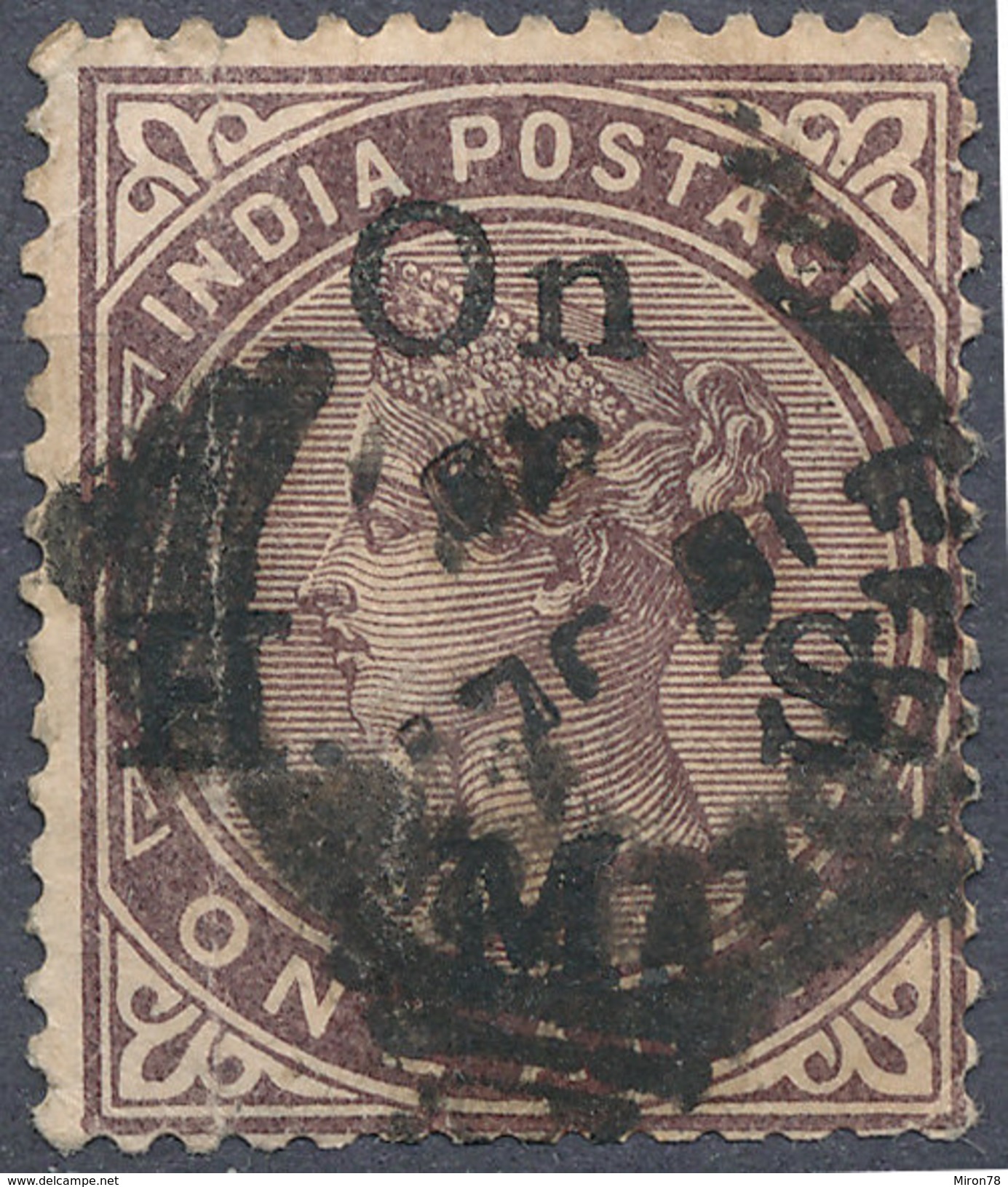 Stamp   India   Queen Victoria Used Lot#39 - 1852 Provincia Di Sind