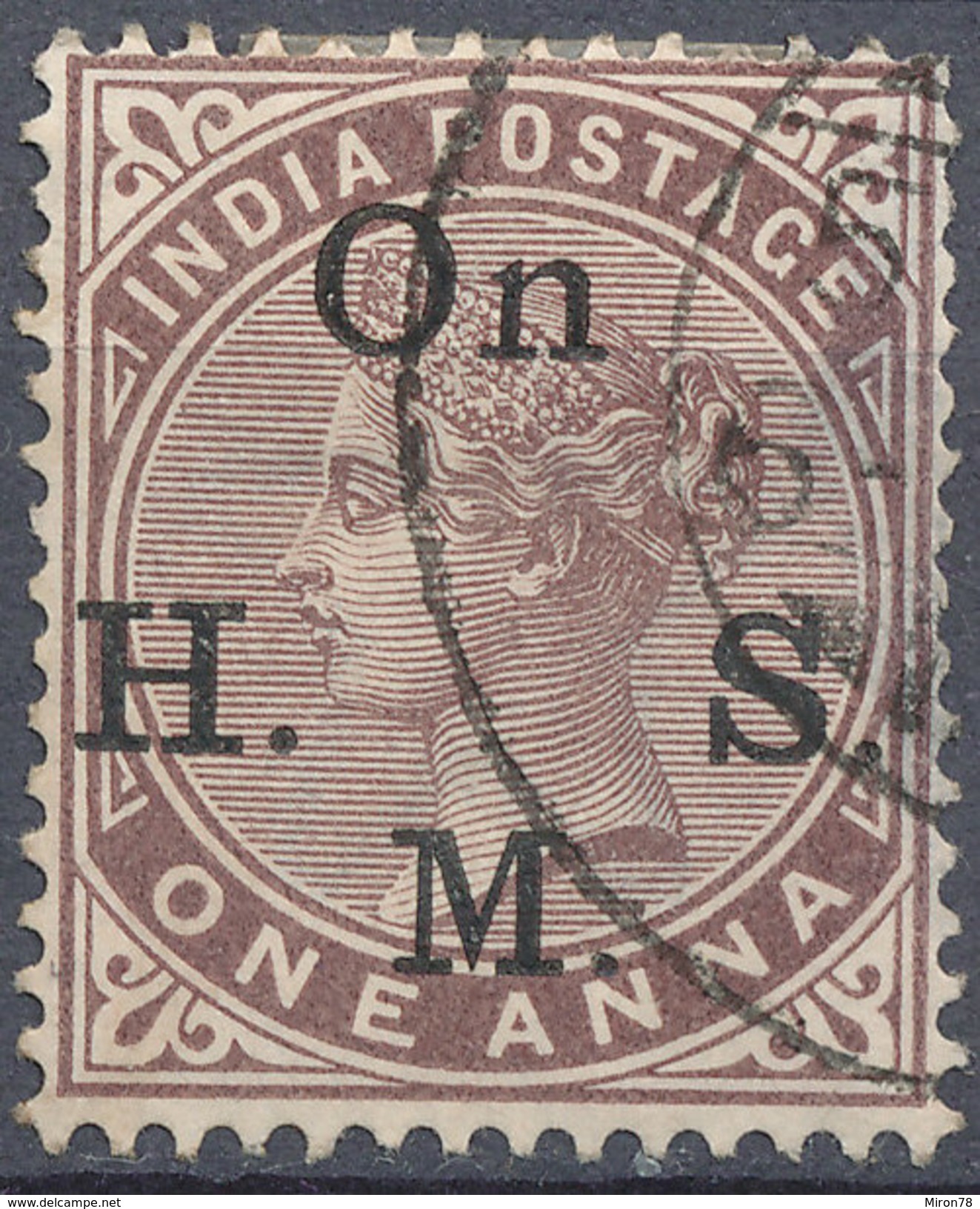 Stamp   India   Queen Victoria Used Lot#40 - 1852 Provincie Sind