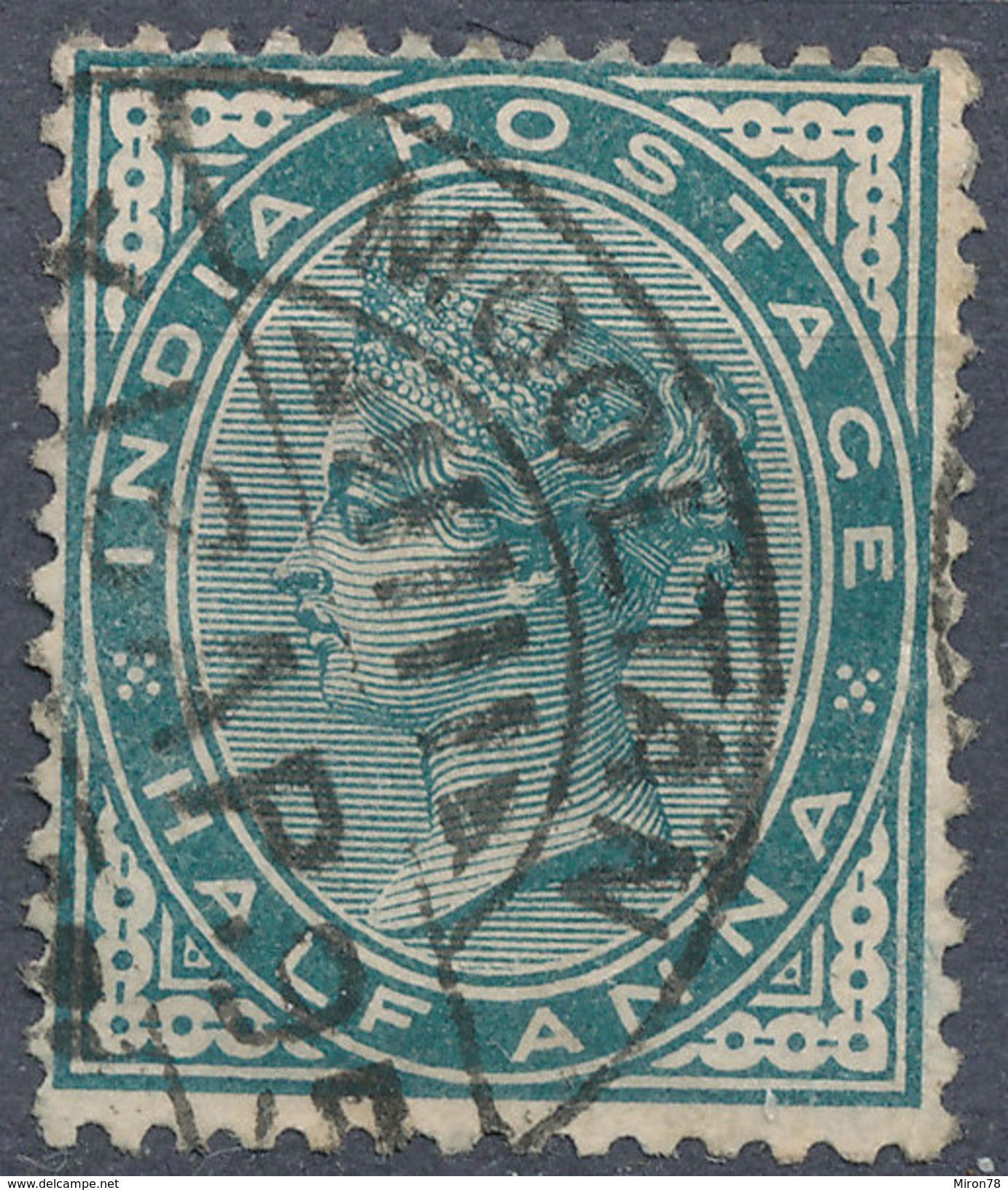 Stamp   India   Queen Victoria Used Lot#50 - 1852 District De Scinde