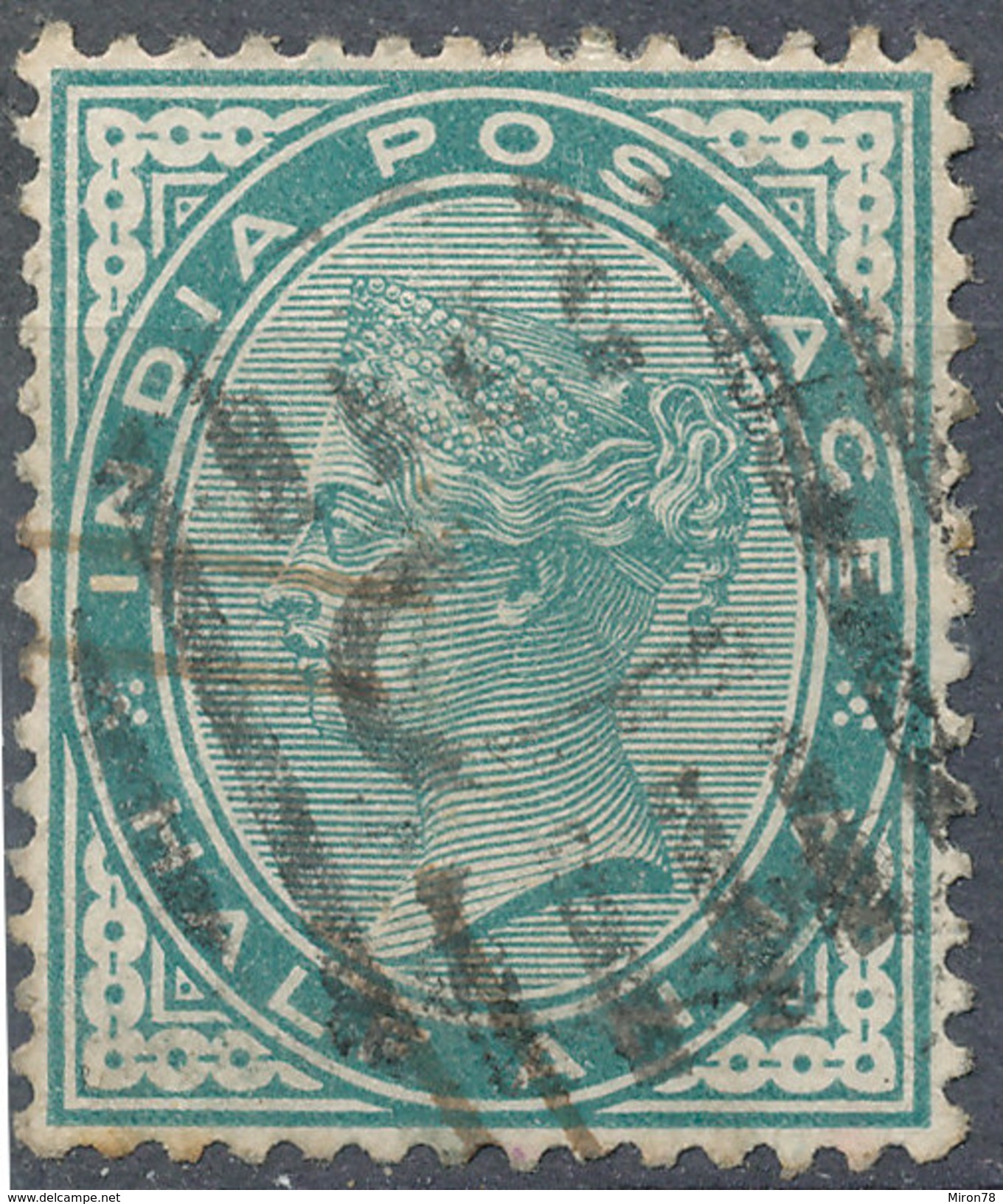 Stamp   India   Queen Victoria Used Lot#51 - 1852 Sind Province