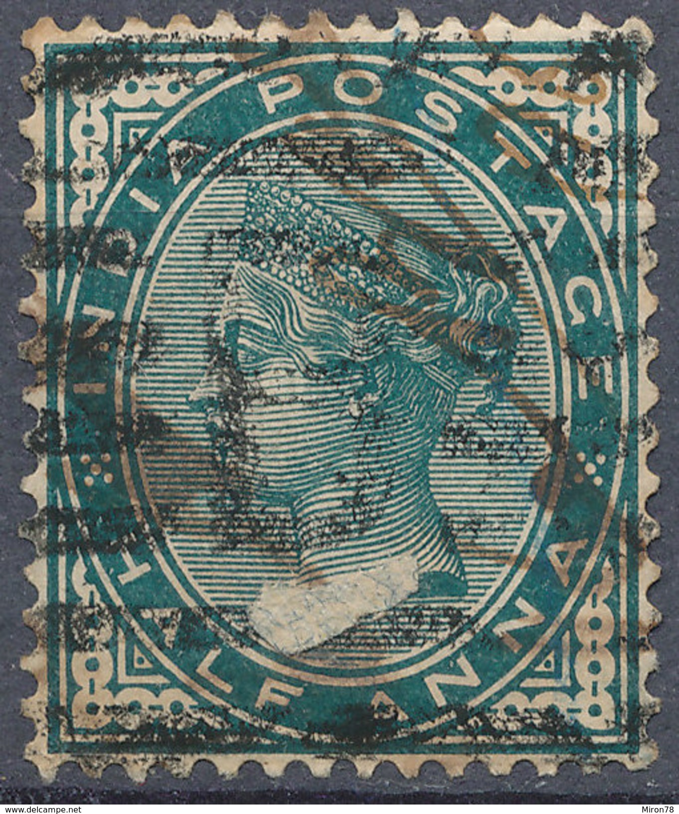 Stamp   India   Queen Victoria Used Lot#53 - 1852 District De Scinde