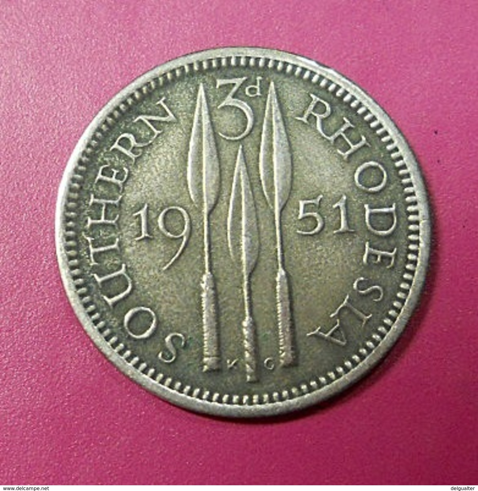 Southern Rhodesia 3 Pence 1951 - Rhodesien
