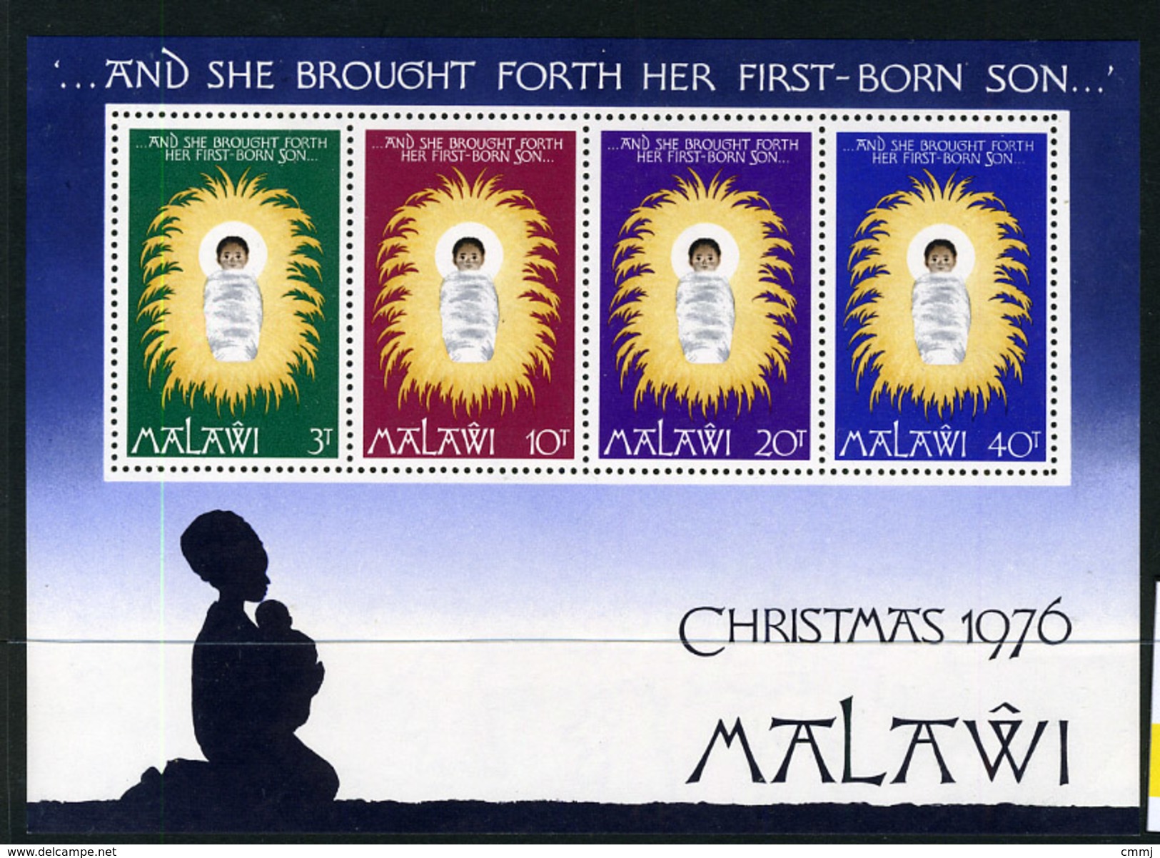 1976 - MALAWI -  Catg.. Mi. BL 46 - NH - (UP554641.85.24) - Dominica (1978-...)