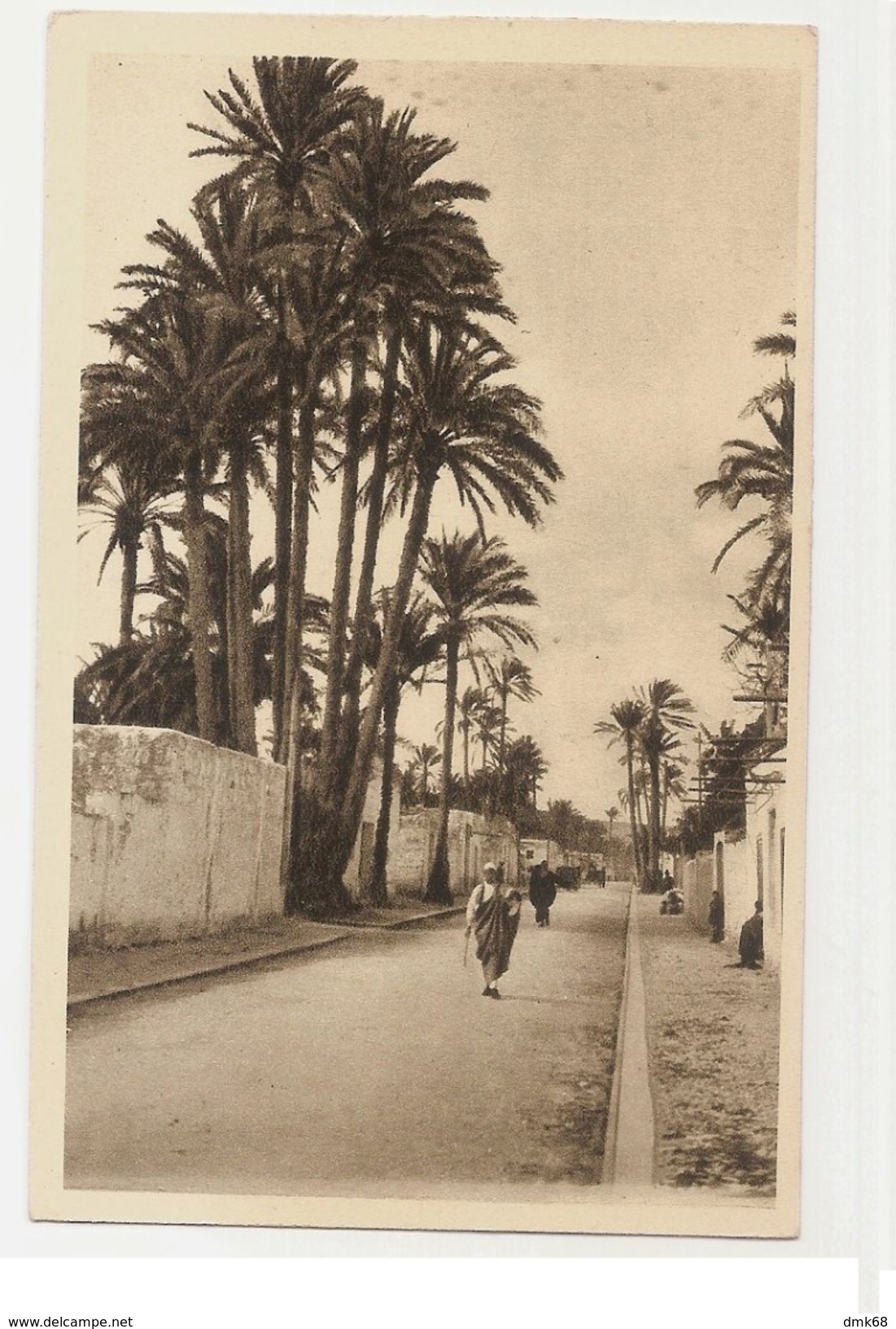 LIBYA - DERNA - BOULEVARD XXVII OCT. - ITALIAN EDITION 1920s ( 630 ) - Libya