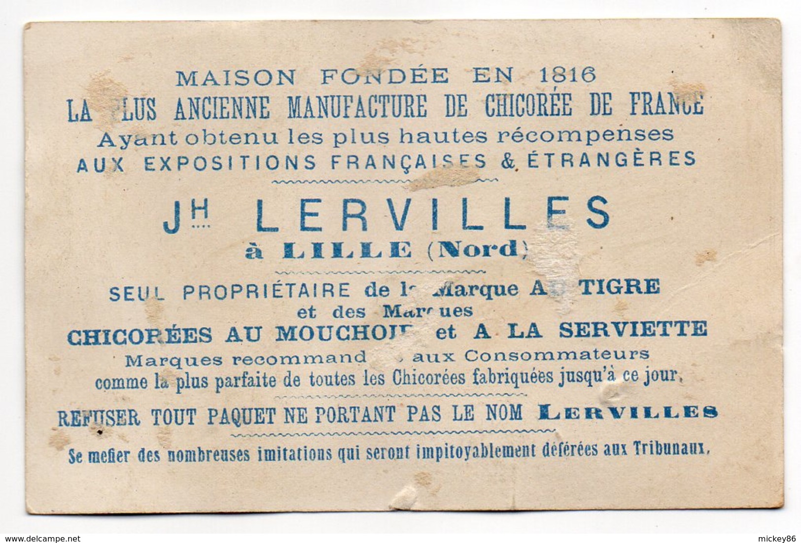 Chromo  -PARIS -75---Tailleur " A. CREMIEUX Fils "-97, Rue Richelieu ---Ballon, Enfants  "Adieu" - Autres & Non Classés