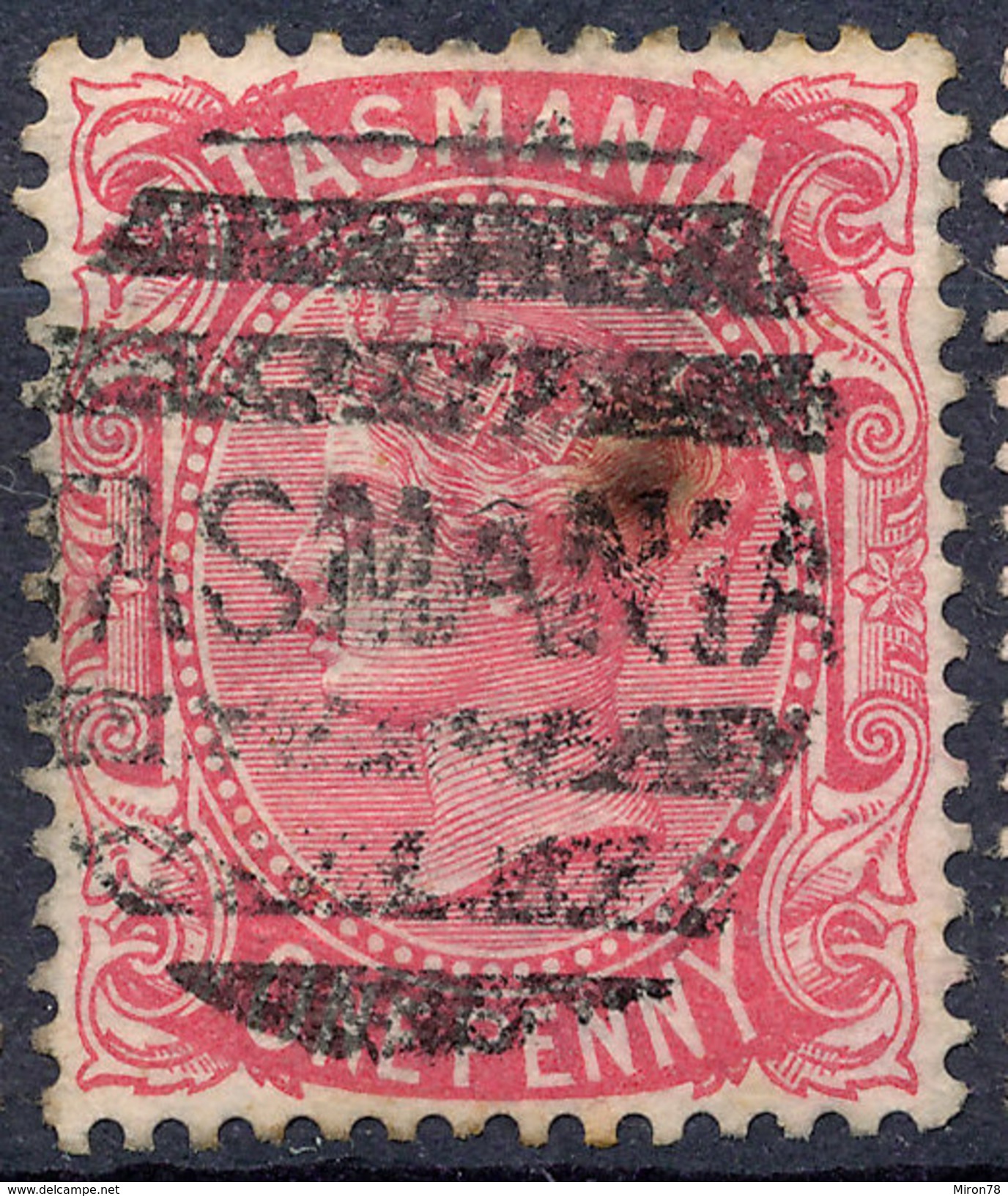 Stamp  Tasmania  Used Lot#16 - Usados