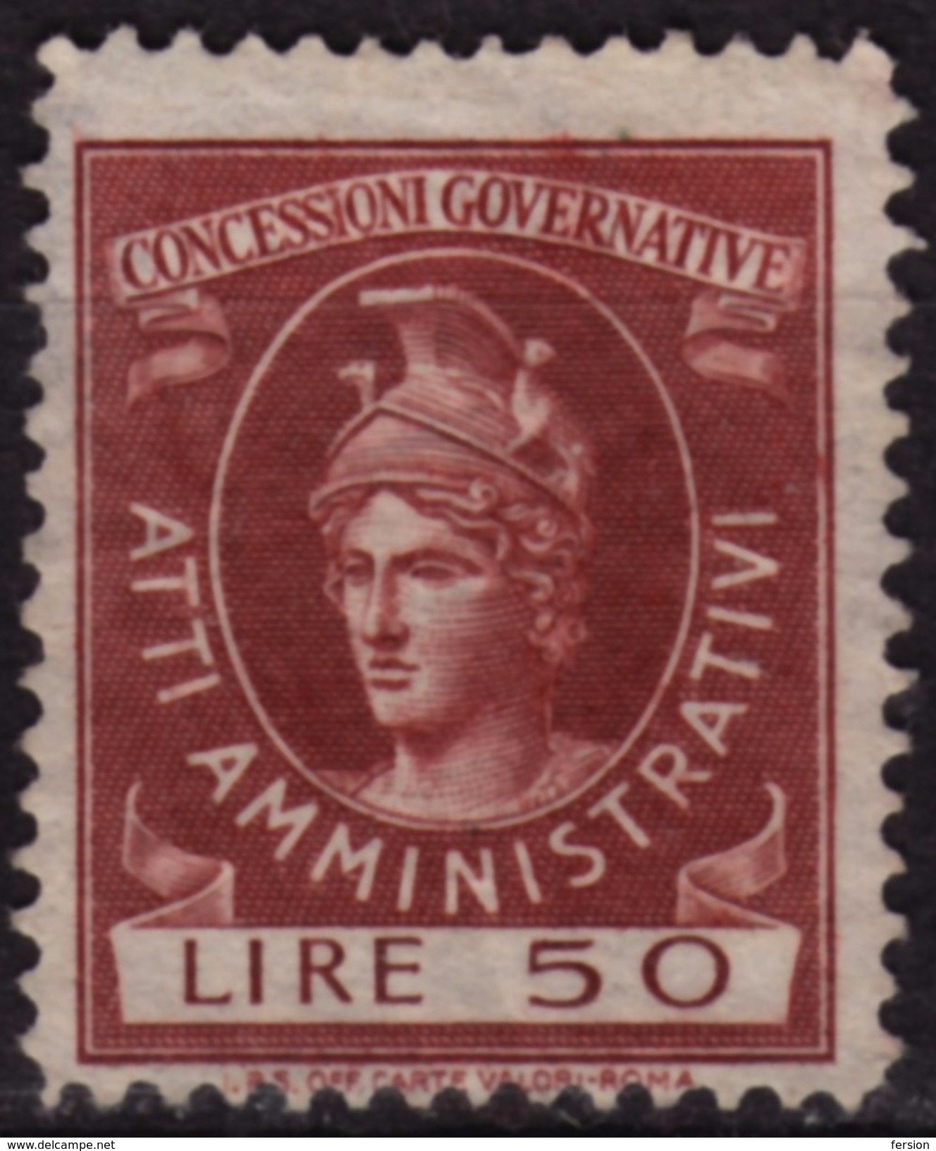 Italy - Administrative Revenue Stamp - Used - Revenue Stamps