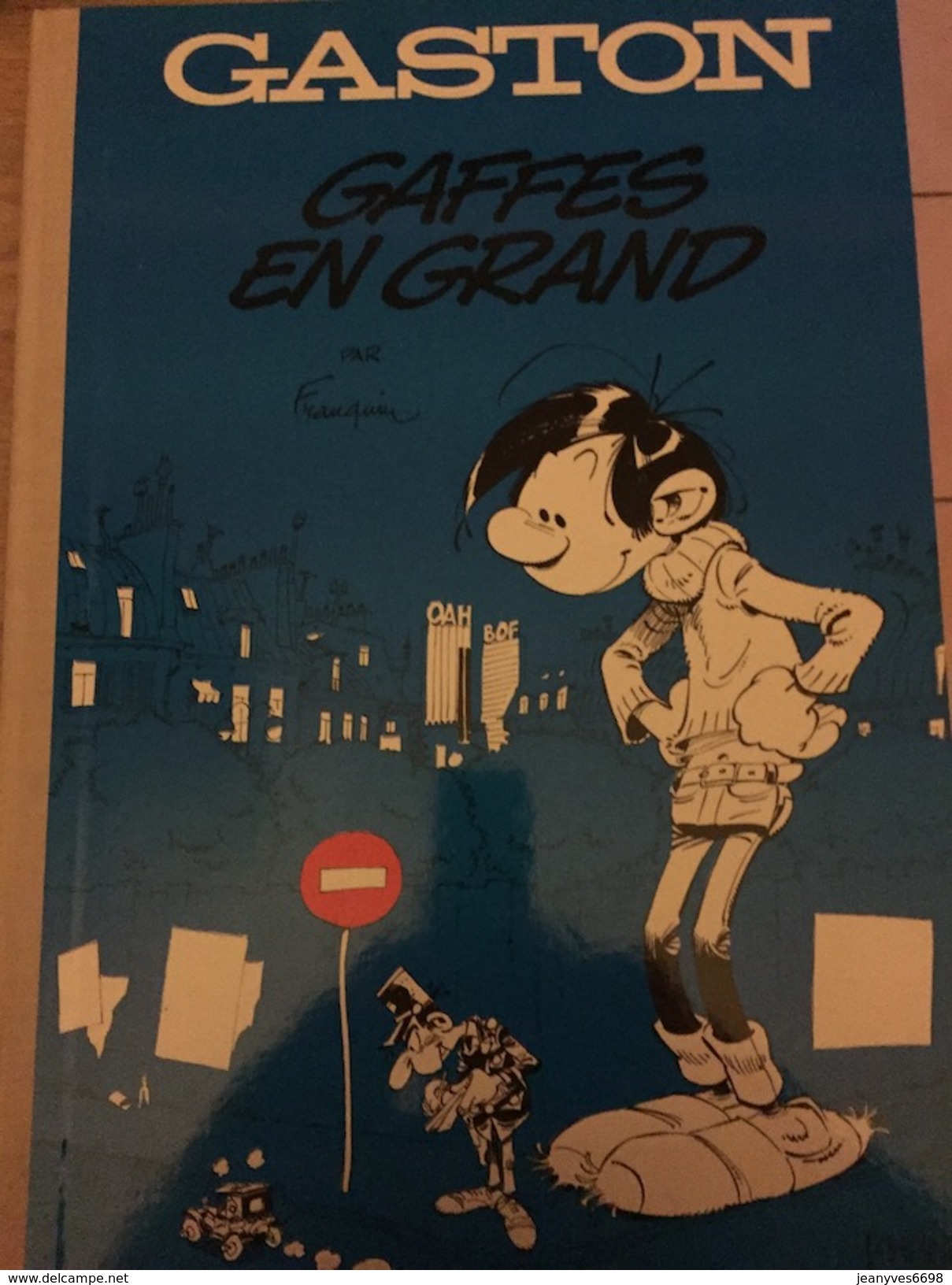 Gaston - Gaffes En Grand - Tirage De Tête Signé Par Franquin - Erstausgaben