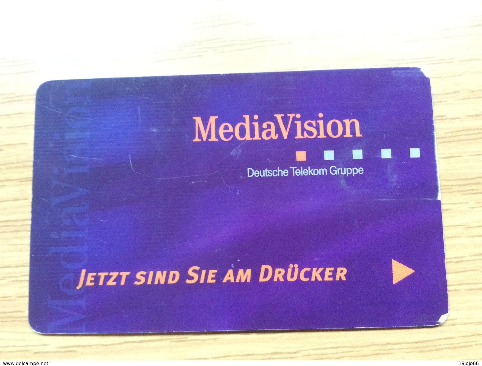 Media Vision / Beta Research From German Telekom Group - Little Printed -  Used Condition - Autres & Non Classés