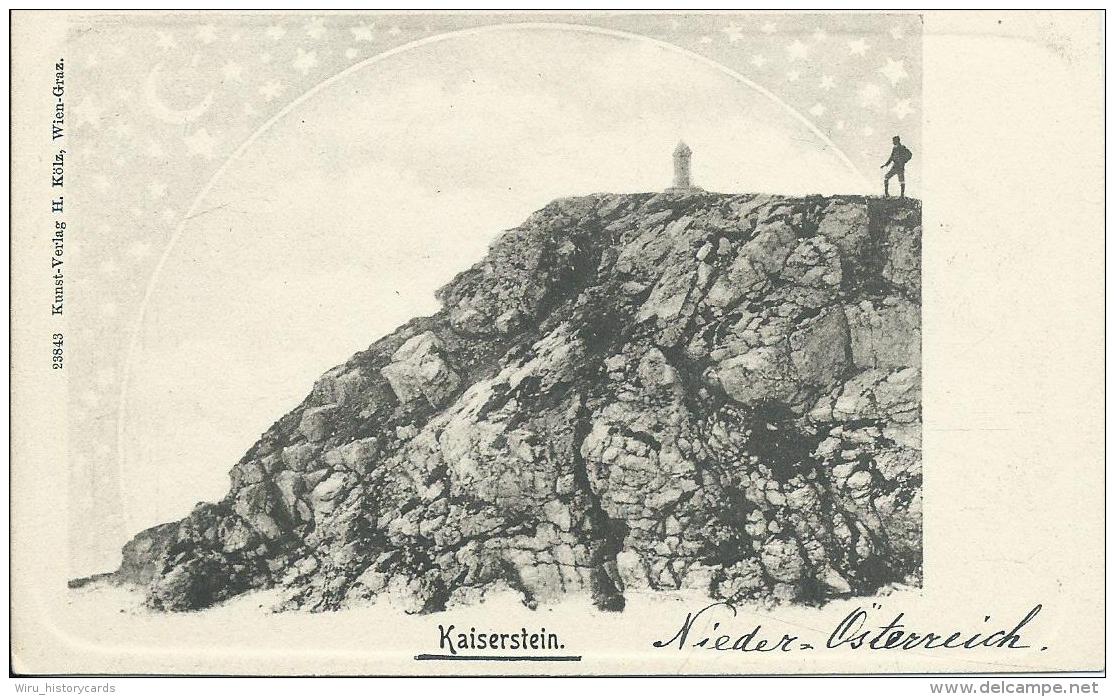 AK 0620  Kaiserstein - Schneeberg / Verlag Kölz Um 1900-1910 - Schneeberggebiet