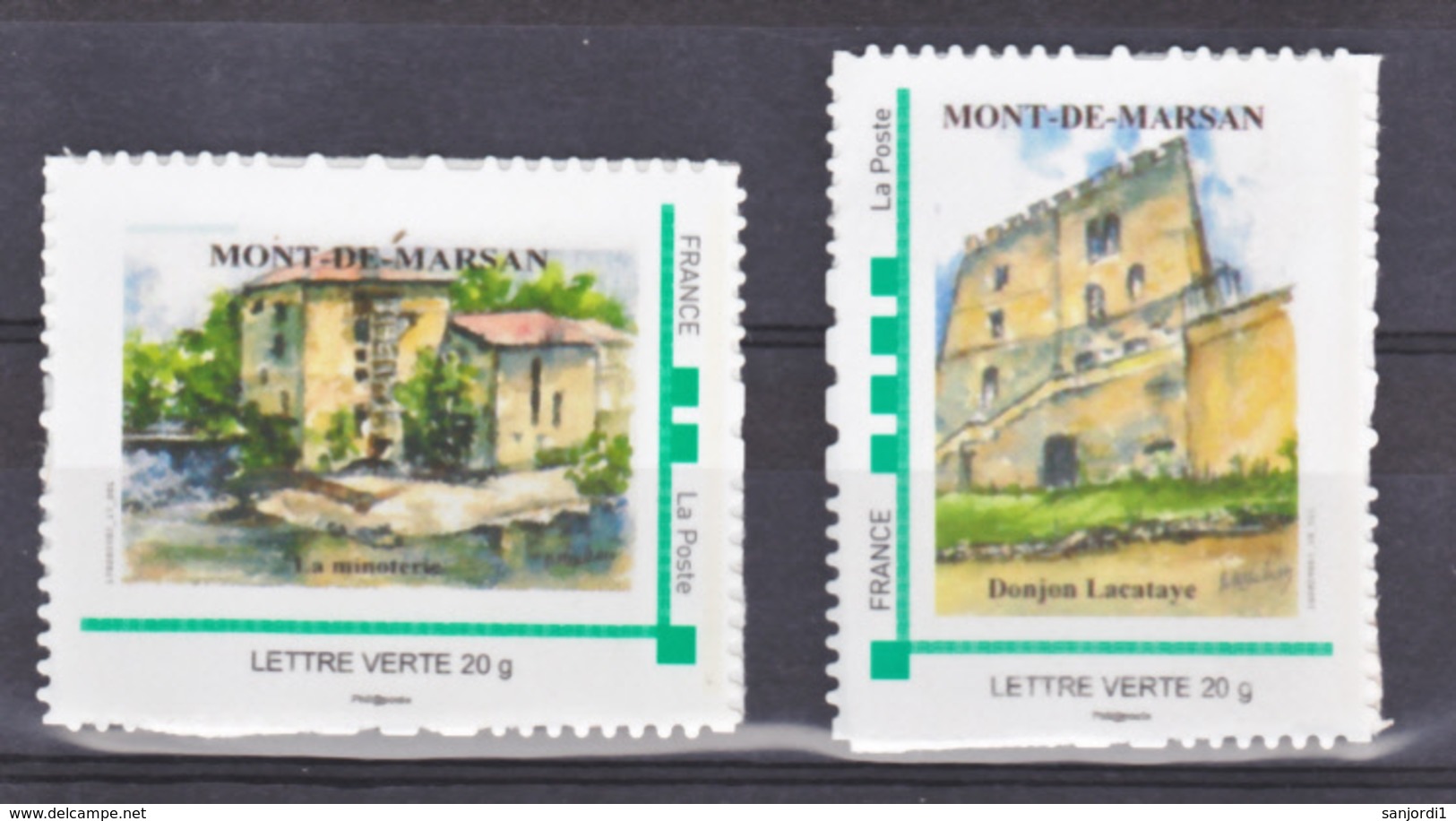 France MTM 67 73 Minoterie Et Donjon De Mont De Marsan  Neuf ** TB  MNH  Sin Charnela - Autres & Non Classés