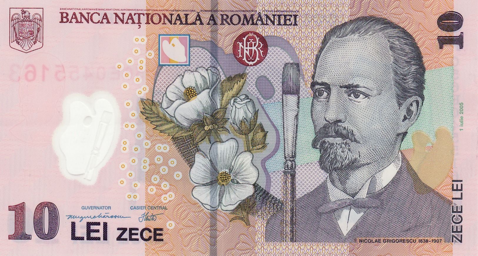 X52 Billet De 10 LEI Banca Nationala A Romaniei - Romania