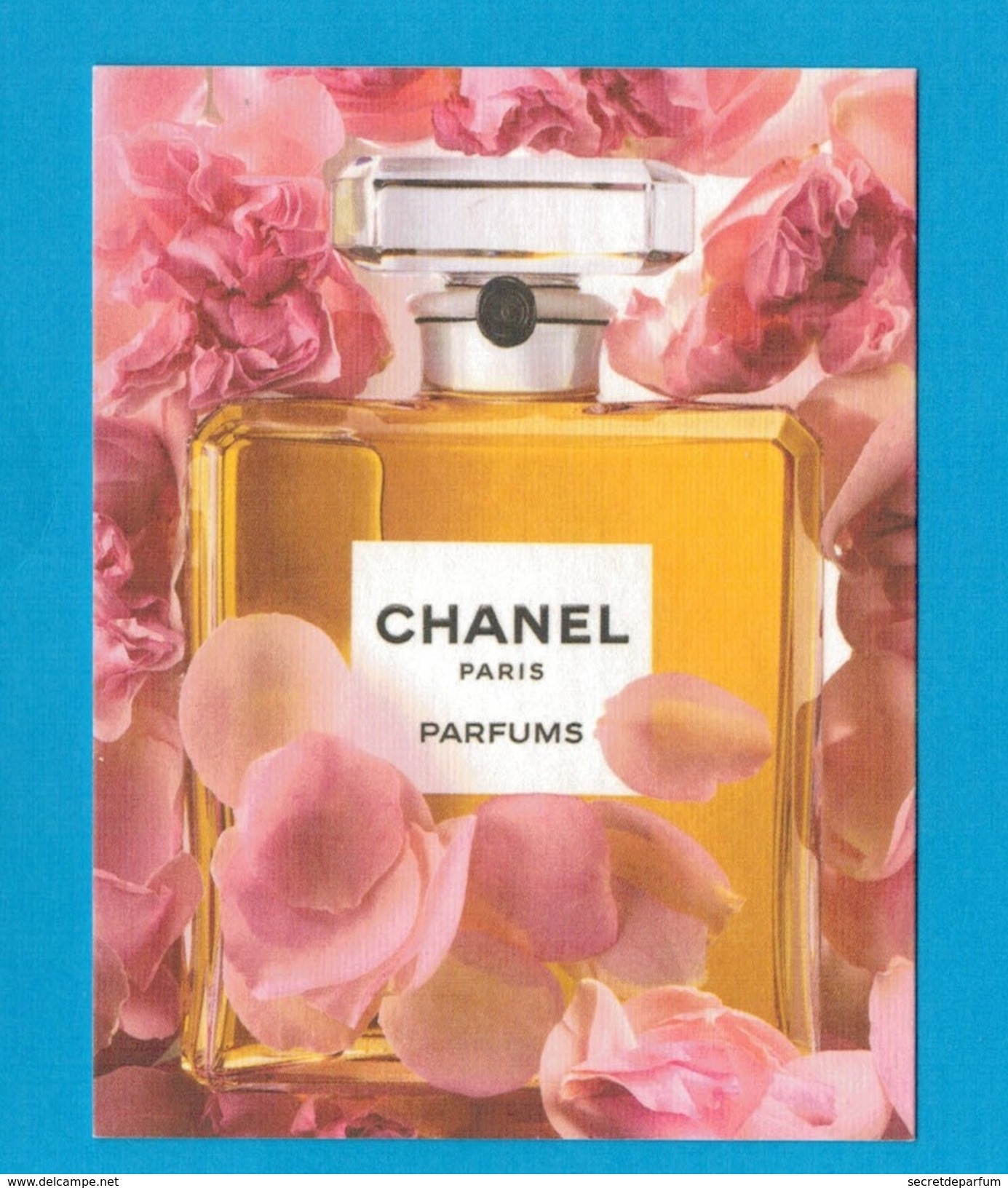 Cartes Parfumées Carte CHANEL PARFUM  De CHANEL - Modernes (à Partir De 1961)