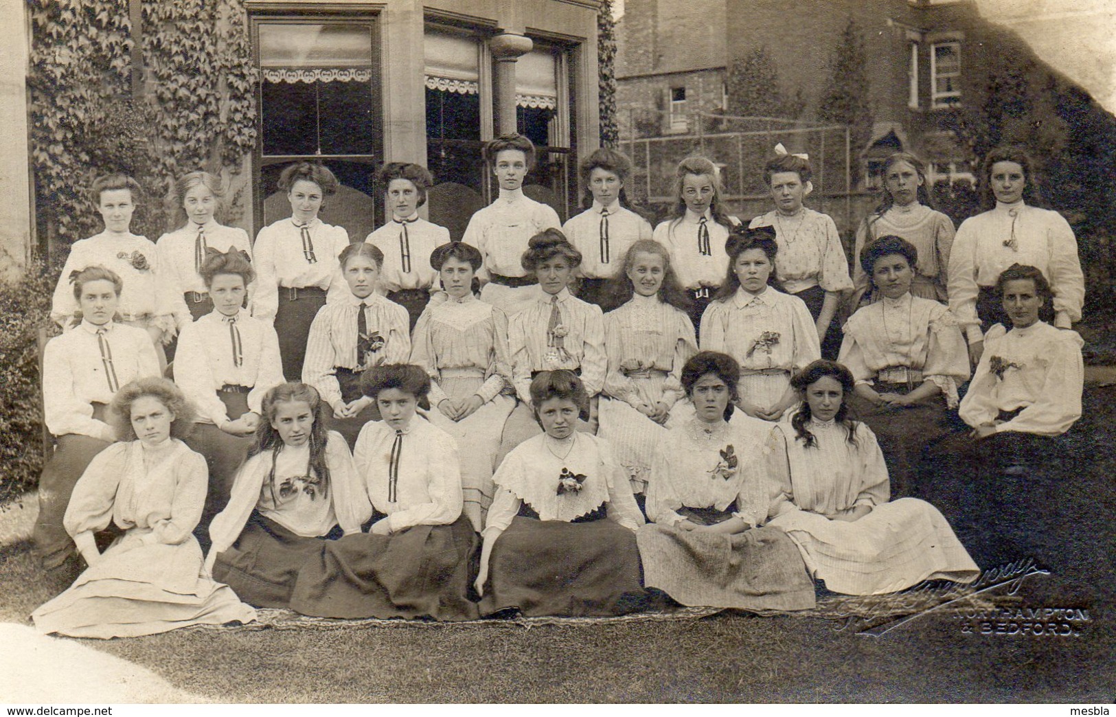 CARTE - PHOTO -  Grandes Classes - School For Girls -  NORTHAMPTON  Or BEDFORD - Northamptonshire