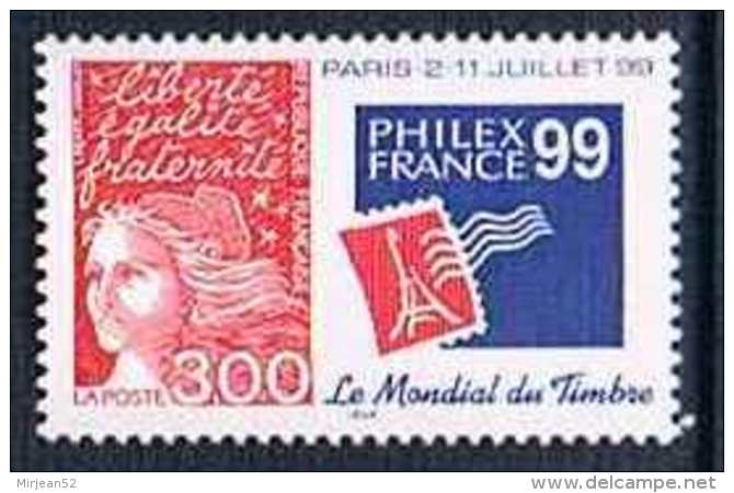 France 1997 Yt N°3127 MNH ** PHILEXFRANCE '99 - Neufs