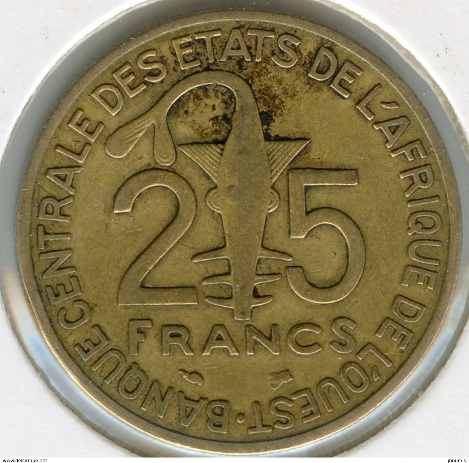 Afrique De L´Ouest West African States Union Monétaire 25 Francs 1997 BCEAO UMOA KM 9 - Autres – Afrique