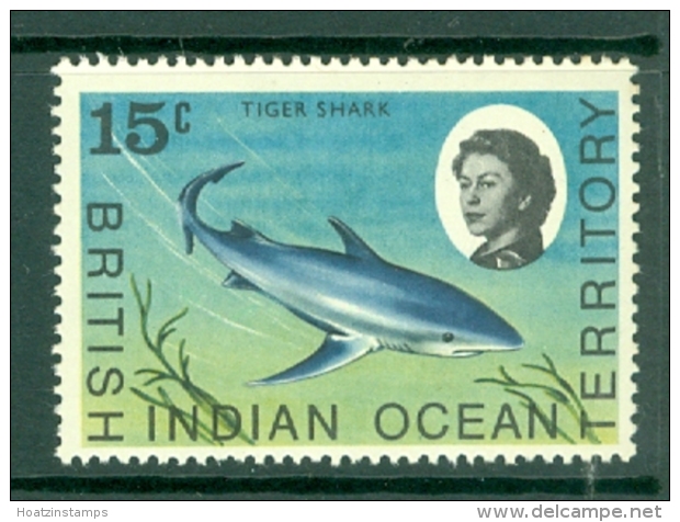 British Indian Territory (BIOT): 1968/70   QE II - Marine Life   SG18    15c   MH - British Indian Ocean Territory (BIOT)