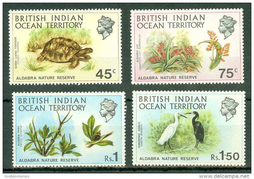 British Indian Territory (BIOT): 1971   Aldabra Nature Reserve   MH - British Indian Ocean Territory (BIOT)