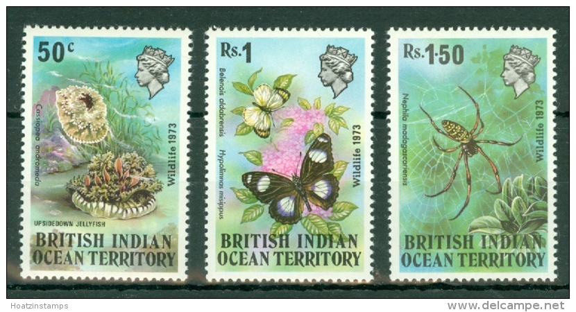 British Indian Territory (BIOT): 1973   Wildlife (Series 1)   MH - British Indian Ocean Territory (BIOT)