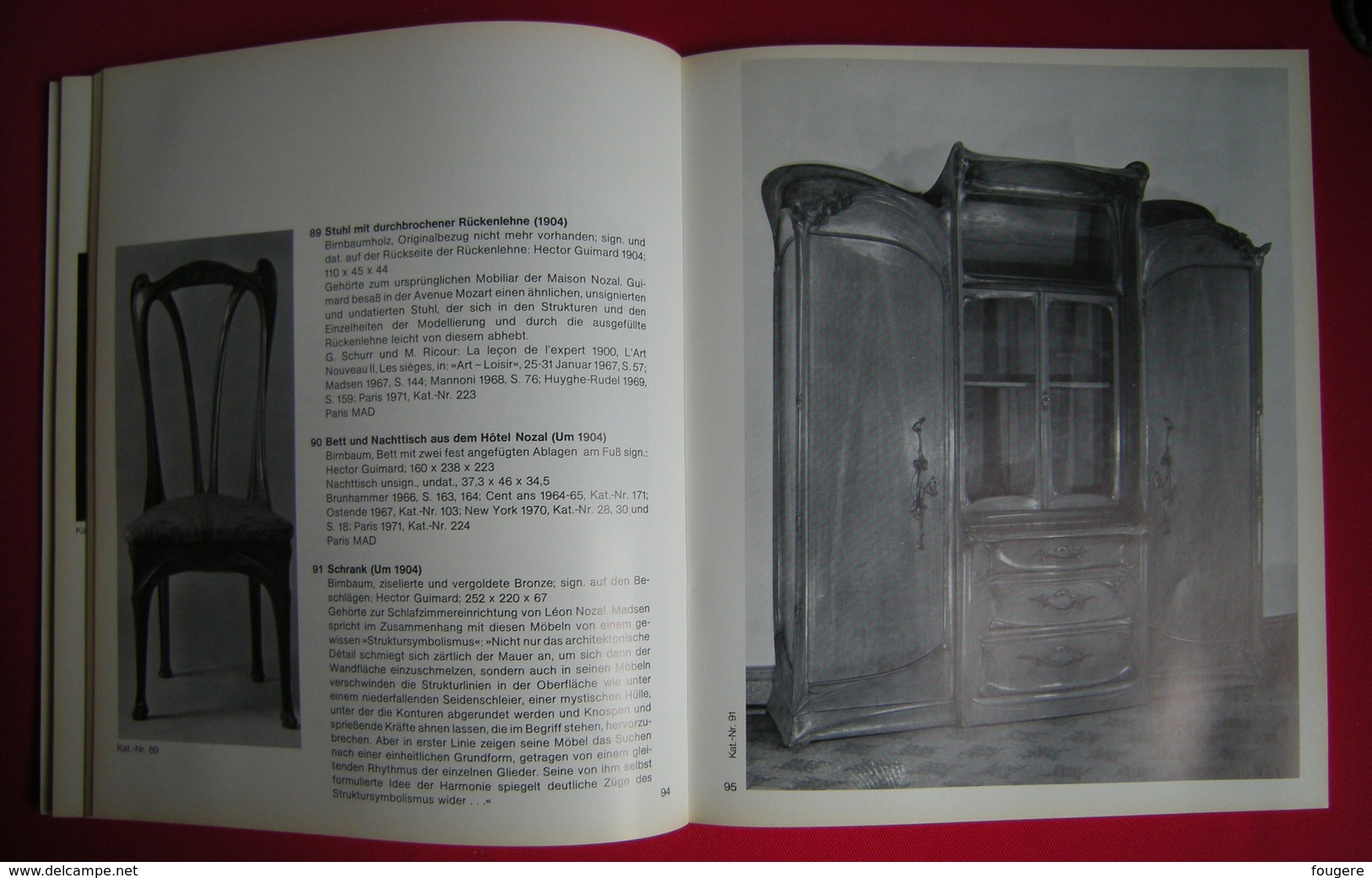 Hector Guimard - édition 1975 - Musées & Expositions