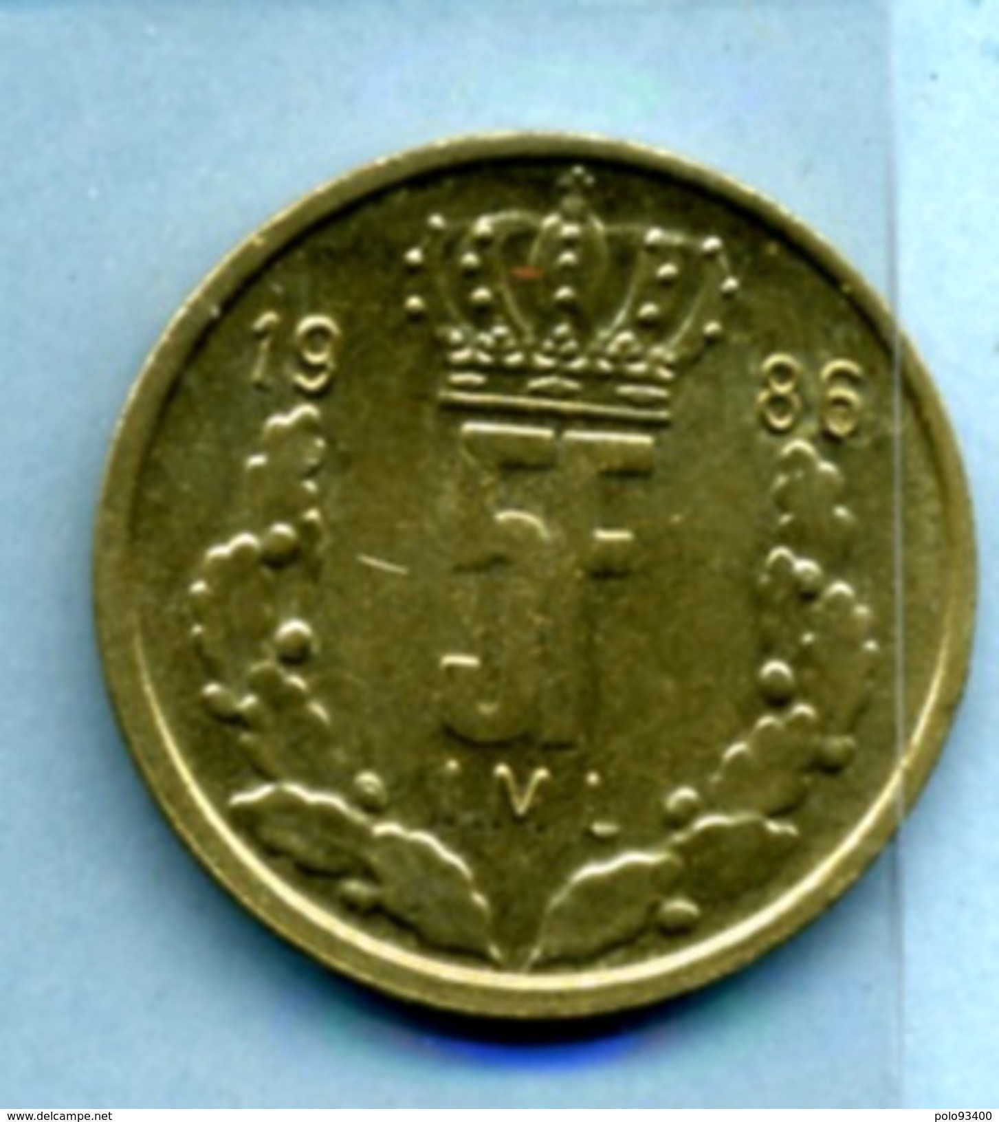 1986 5 Francs - Luxembourg