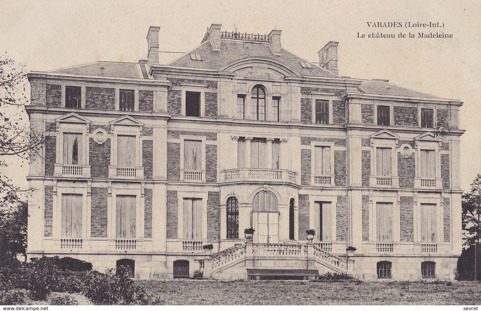 VARADES. - Le Château De La Madeleine.  Carte Pas Courante - Varades