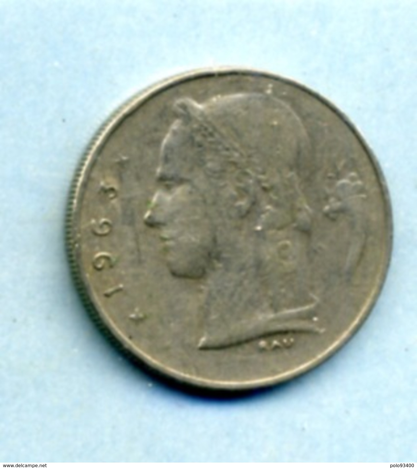 1963  1 FRANC BELGIË - 1 Franc