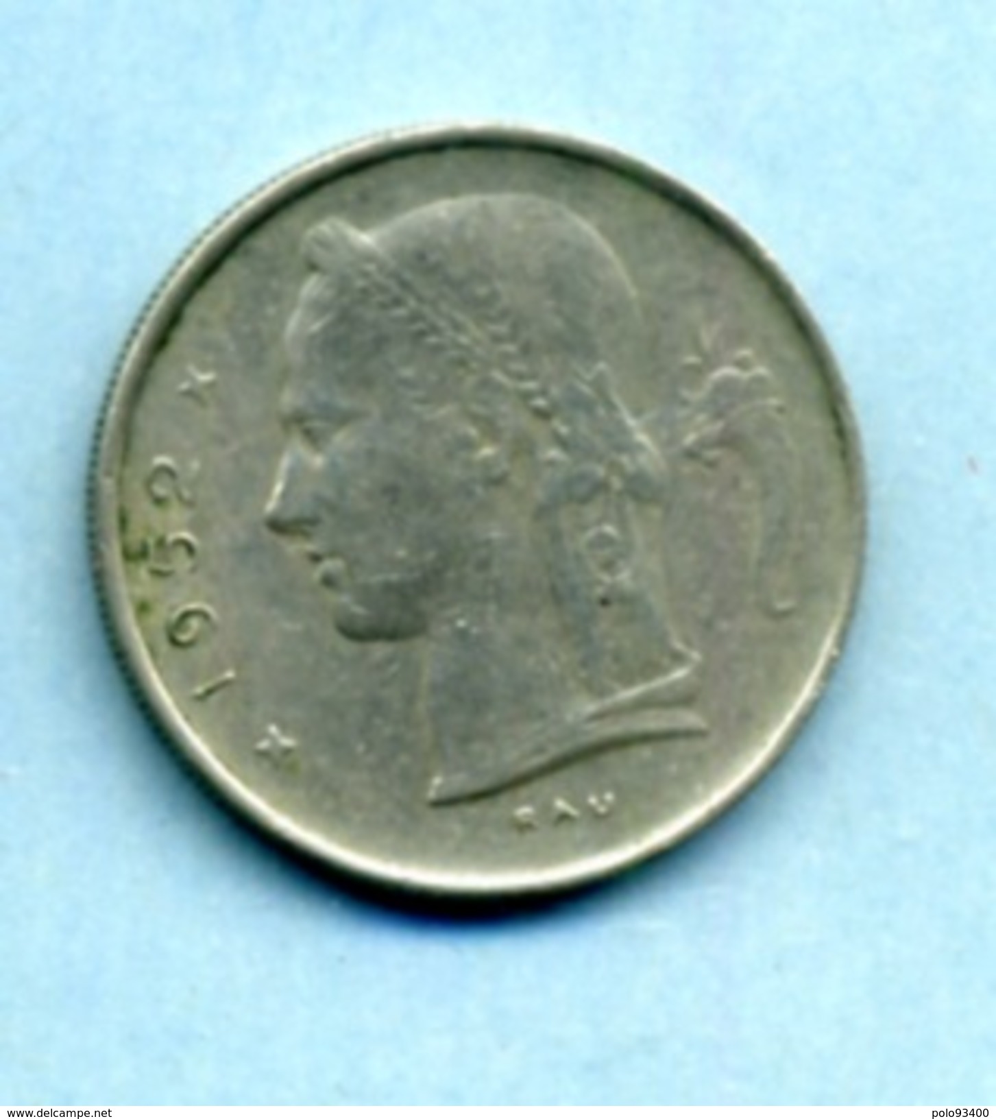 1952  1 FRANC BELGIË - 1 Frank