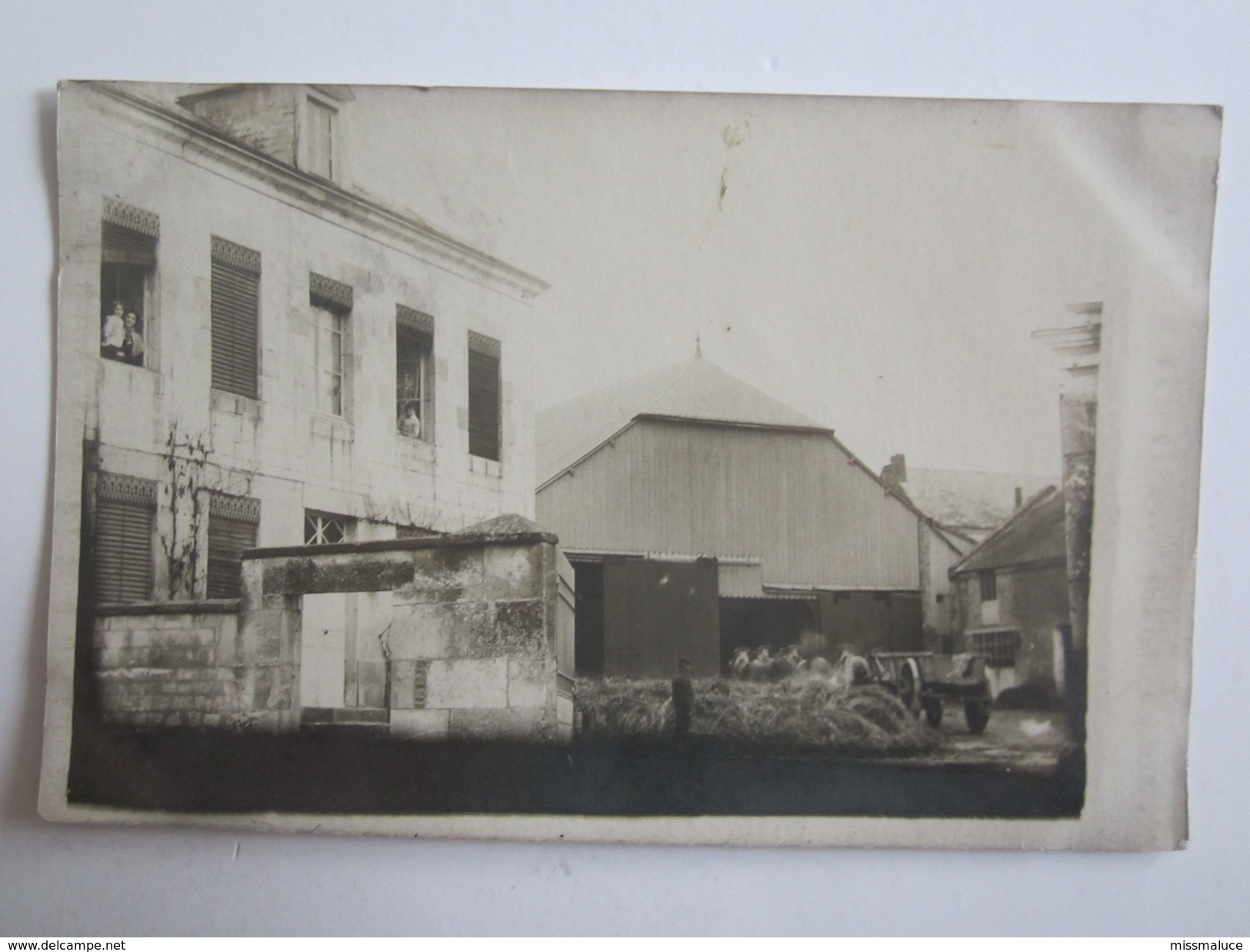 08 Ardennes Saint Germainmont  Carte Photo Ferme Agriculture - Otros & Sin Clasificación