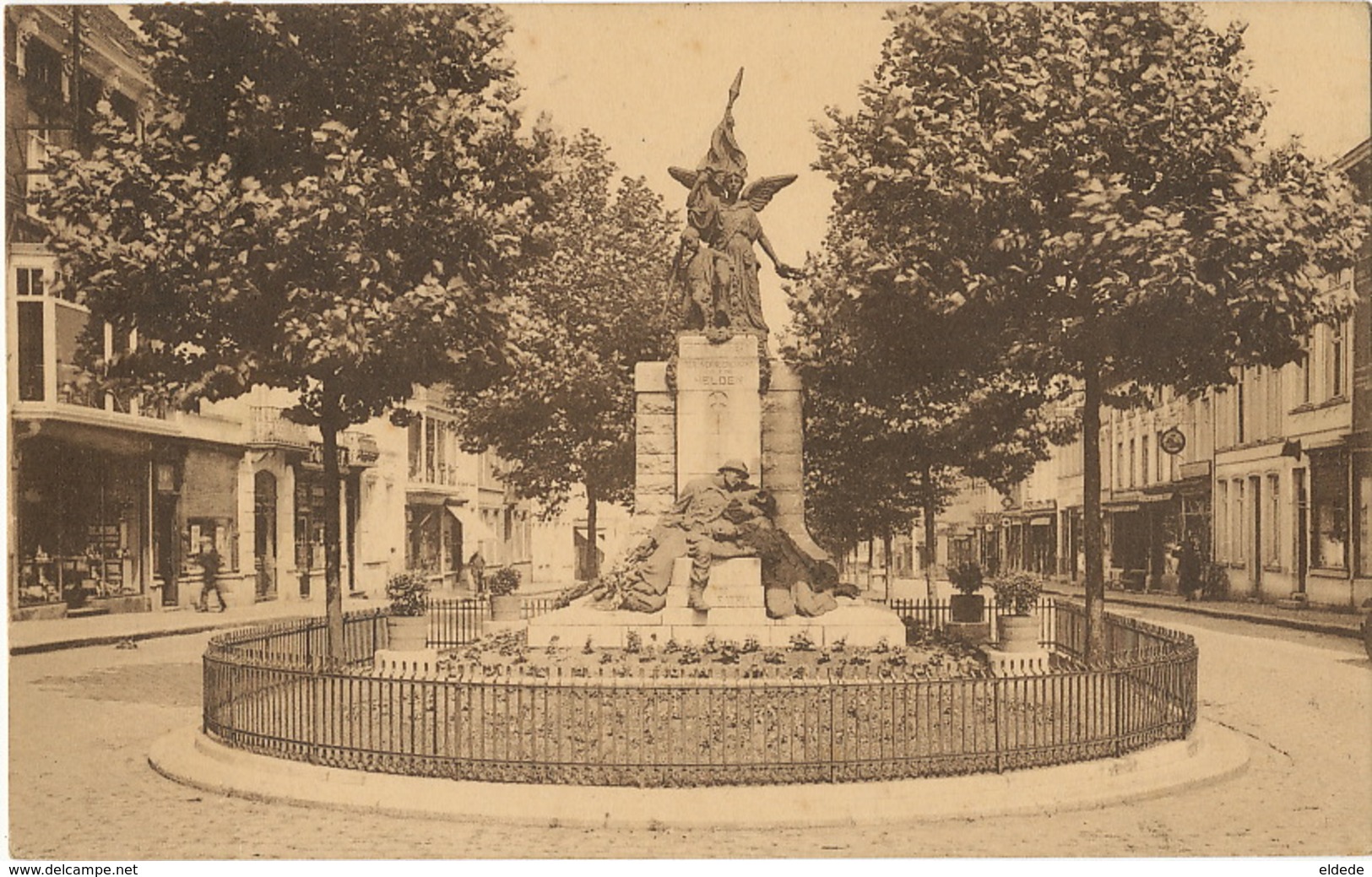 Zottegem Sottegem Gedenkteeken Der Gesneuvelde Helden 1914 - 1918  Timbrée Hillegem - Zottegem