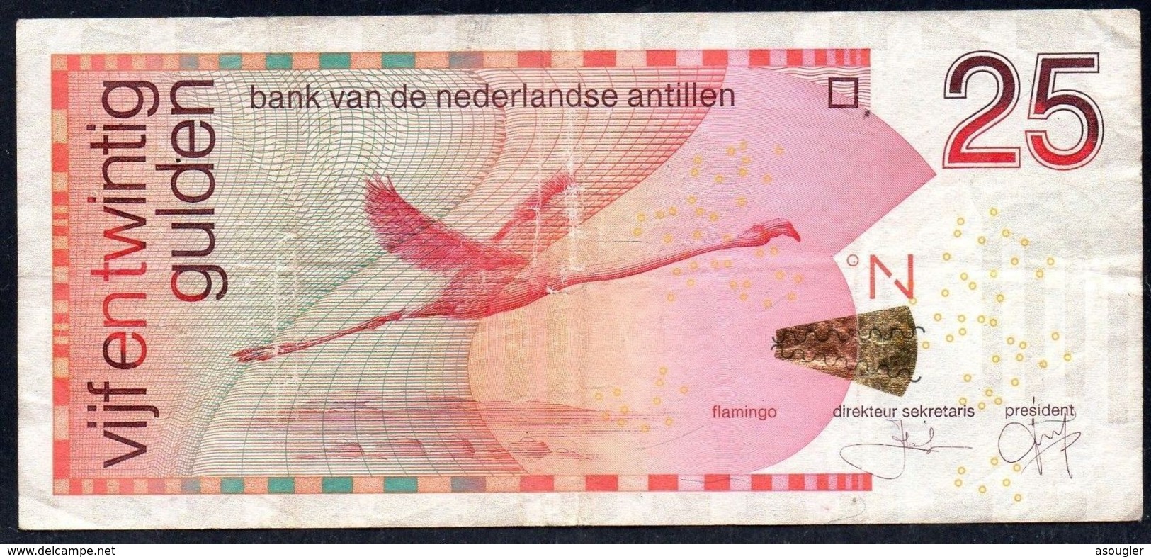 Netherlands Antilles 25 Gulden 2012 F-FV P-29g - Sonstige – Amerika